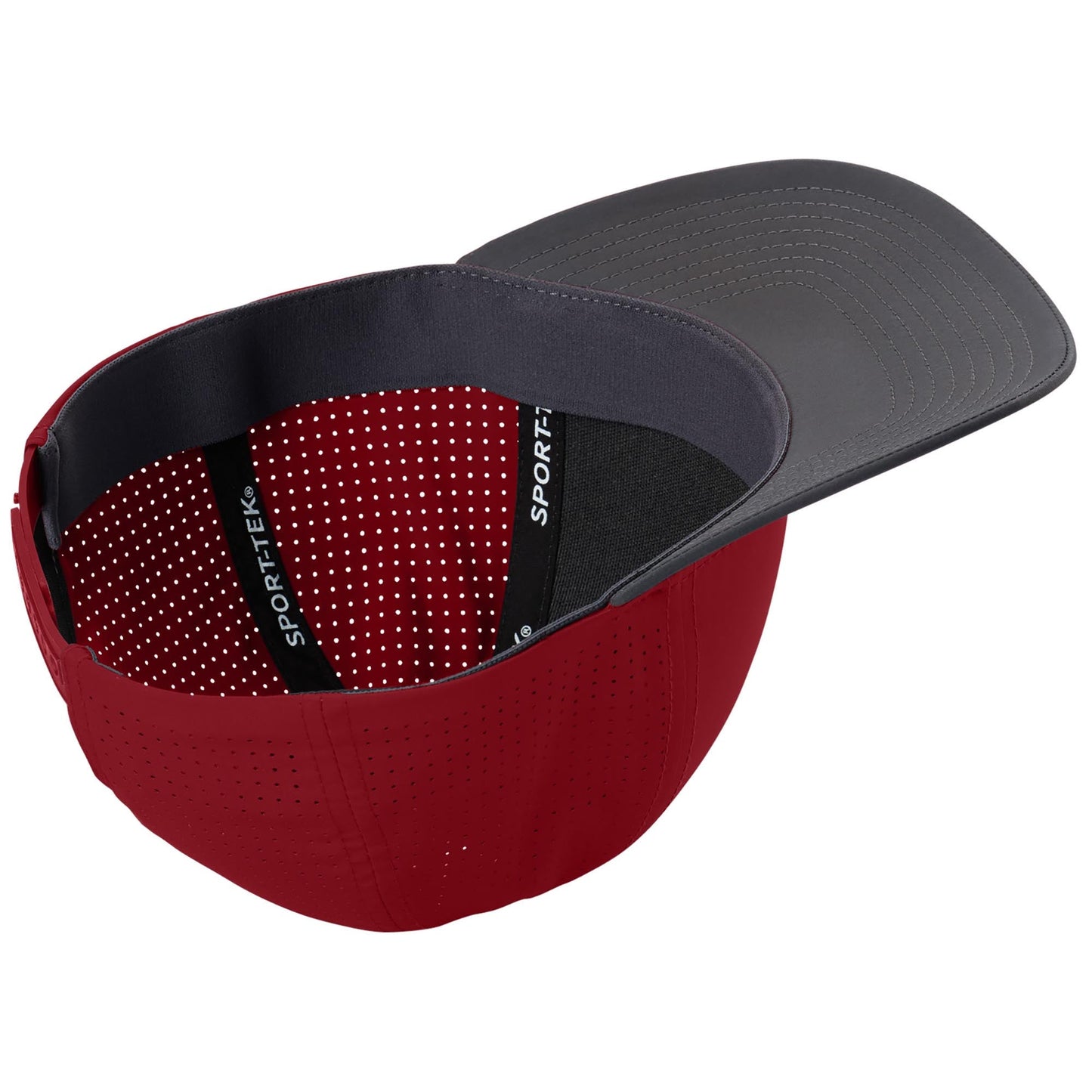 Black Ball Caps - Sport-Tek - Moisture-Wicking Fit