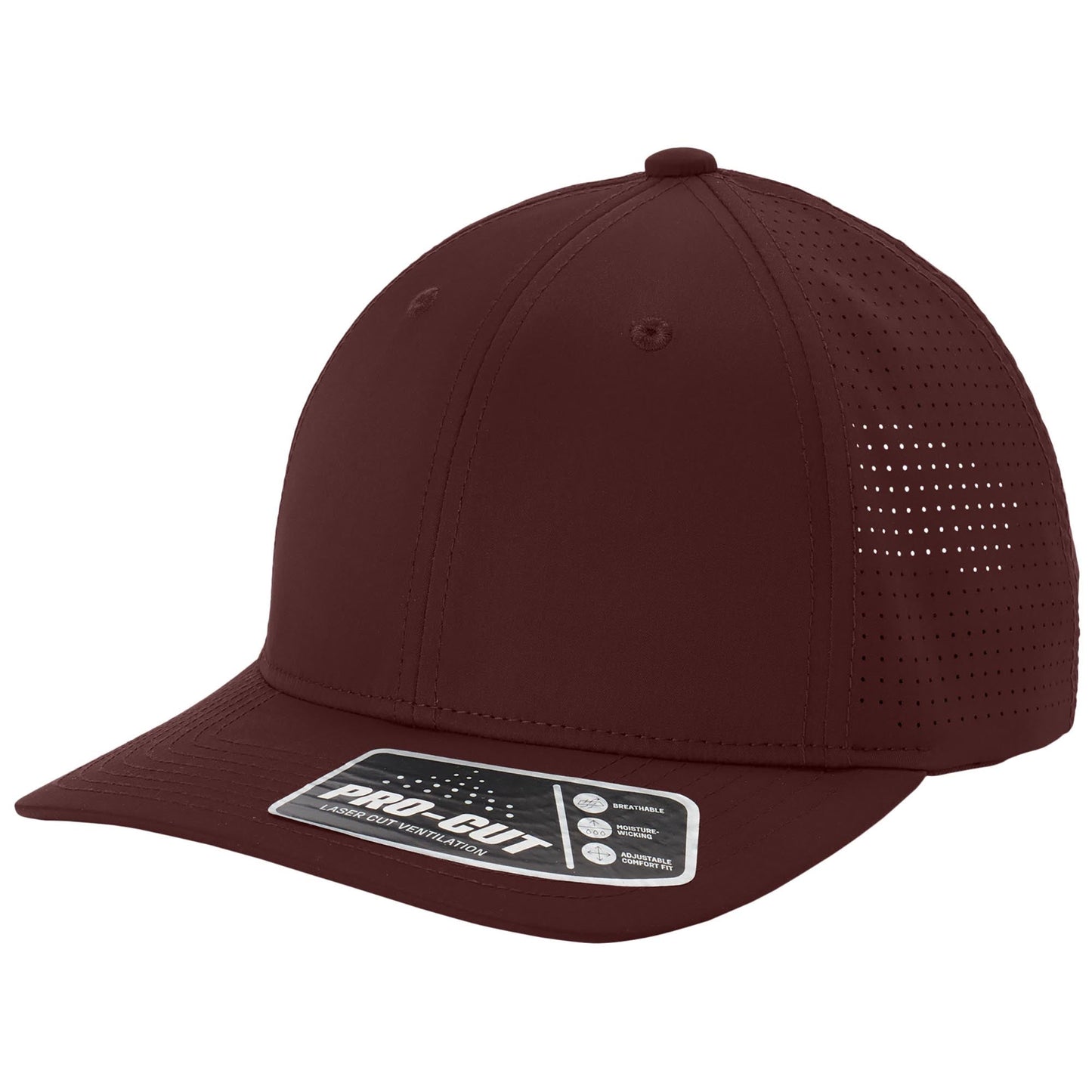 Black Ball Caps - Sport-Tek - Moisture-Wicking Fit