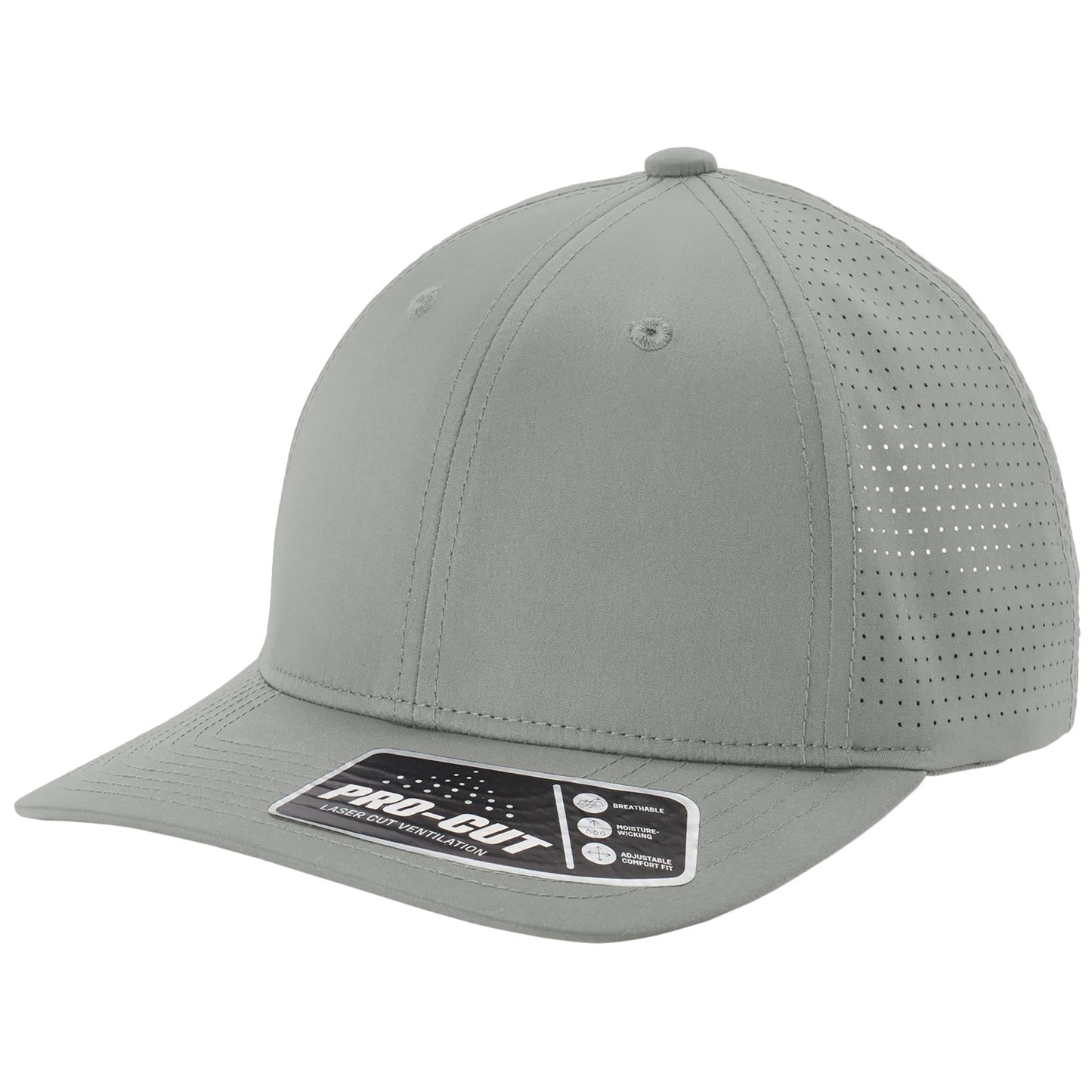 Black Ball Caps - Sport-Tek - Moisture-Wicking Fit