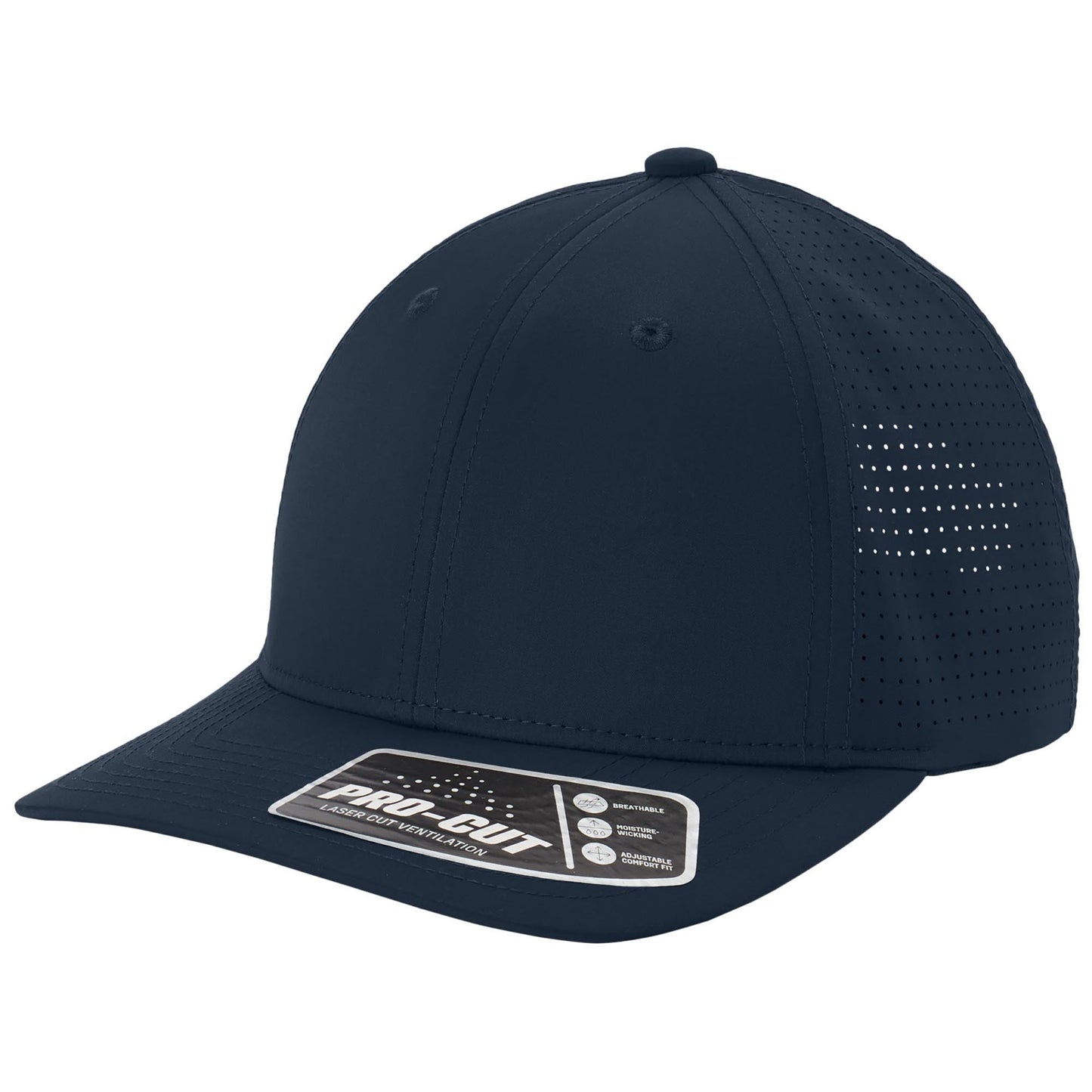 Black Ball Caps - Sport-Tek - Moisture-Wicking Fit