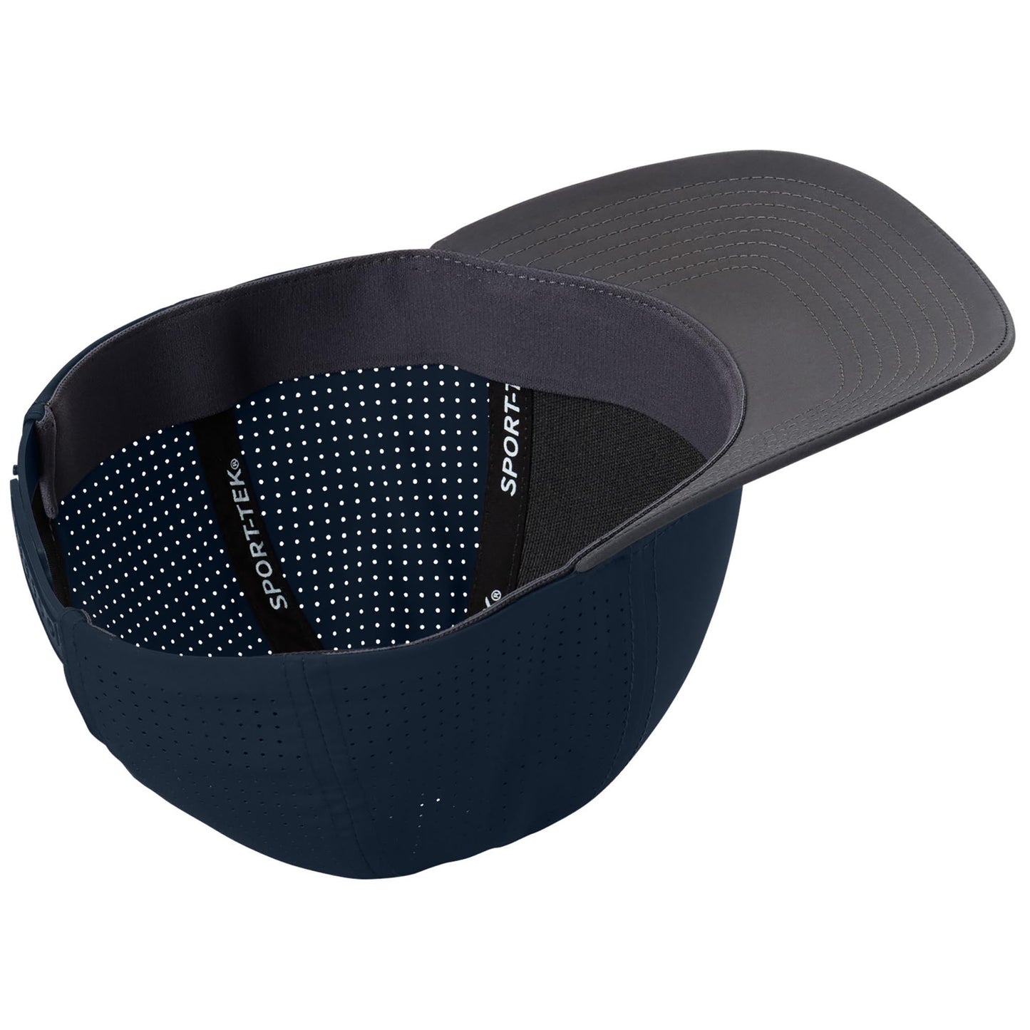Black Ball Caps - Sport-Tek - Moisture-Wicking Fit