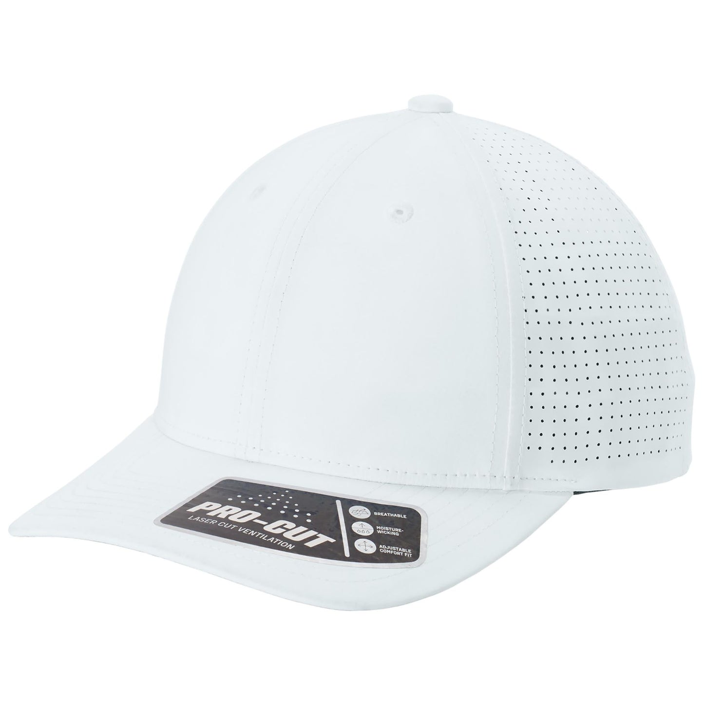 Black Ball Caps - Sport-Tek - Moisture-Wicking Fit