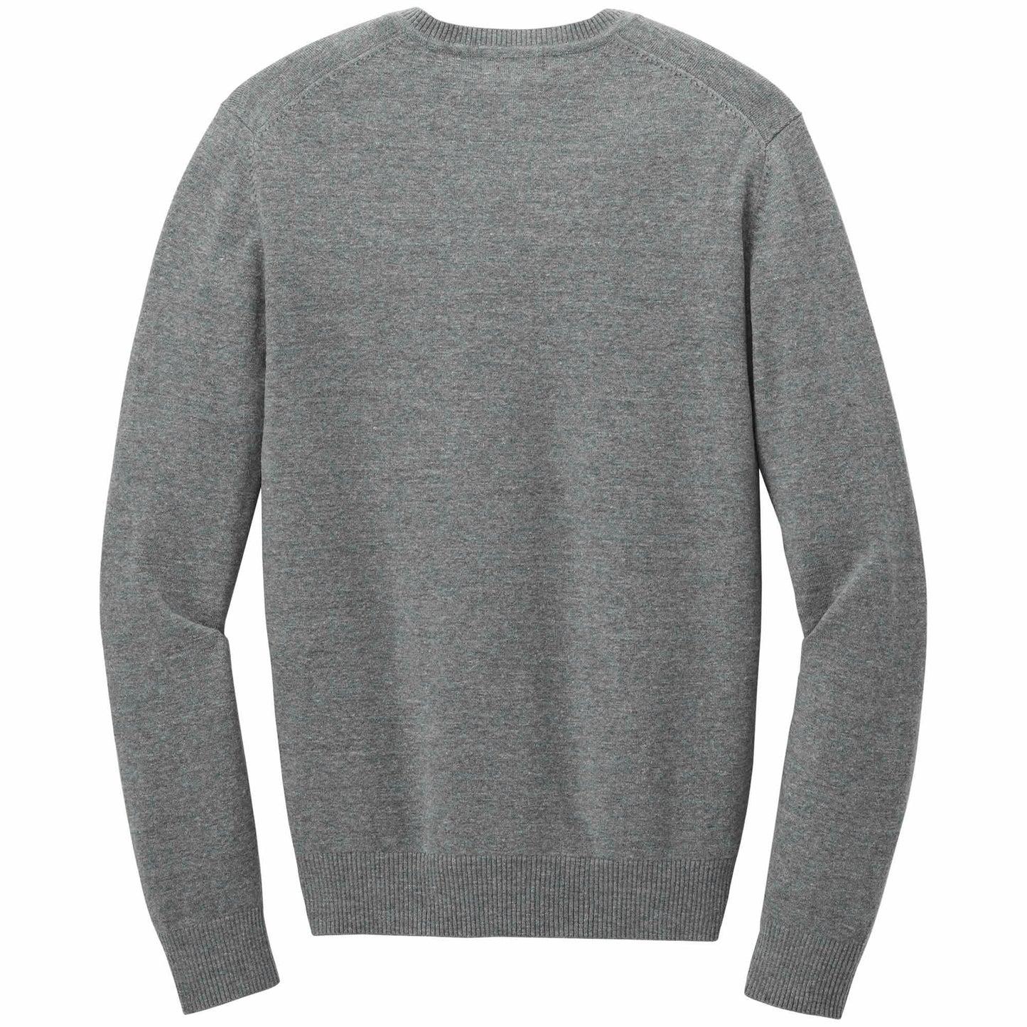 Charcoal Heather Sweaters - Port Authority - V-Neck Design