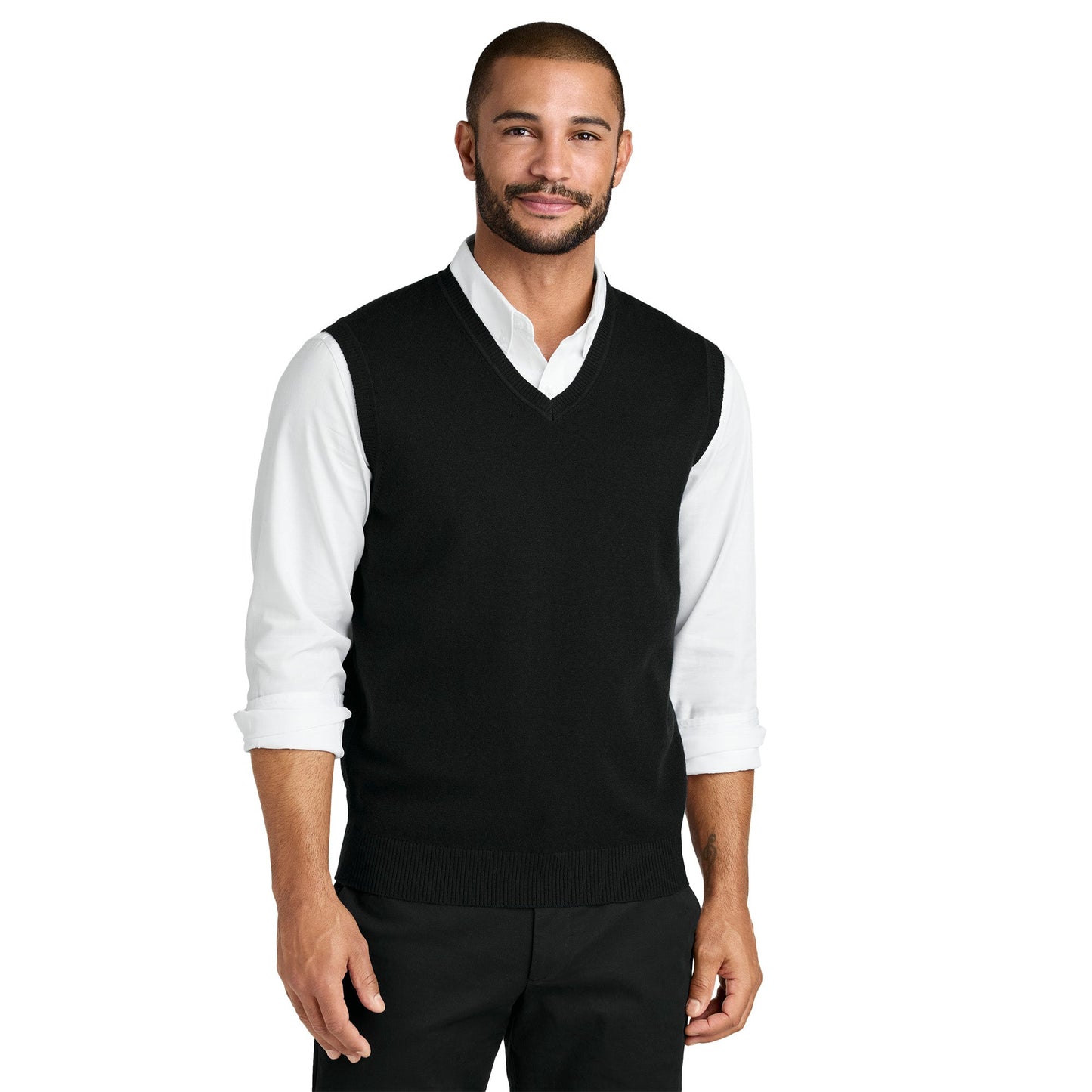 Charcoal Heather Vest - Port Authority - Stylish Fabric
