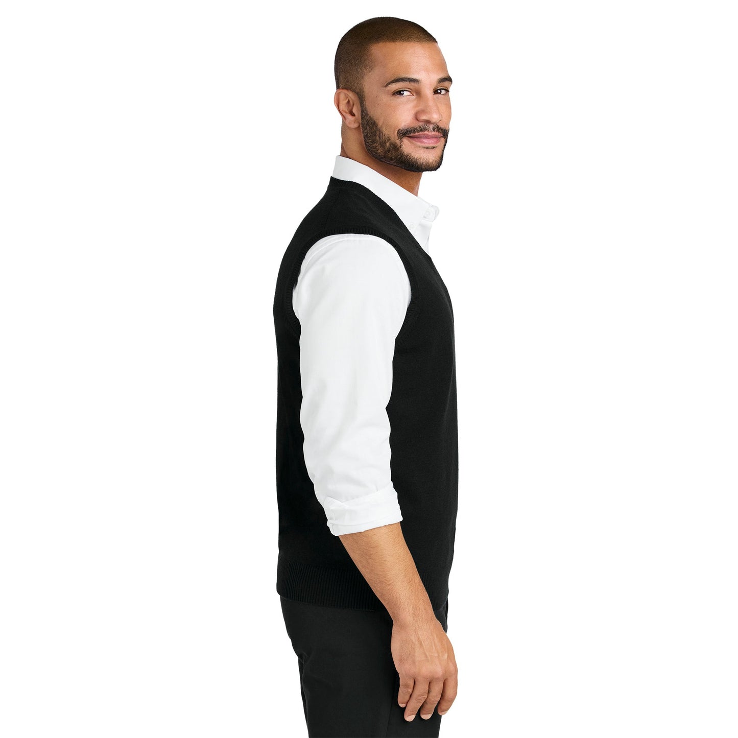 Charcoal Heather Vest - Port Authority - Stylish Fabric