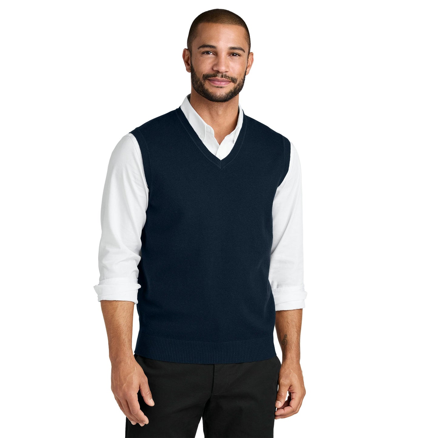 Charcoal Heather Vest - Port Authority - Stylish Fabric