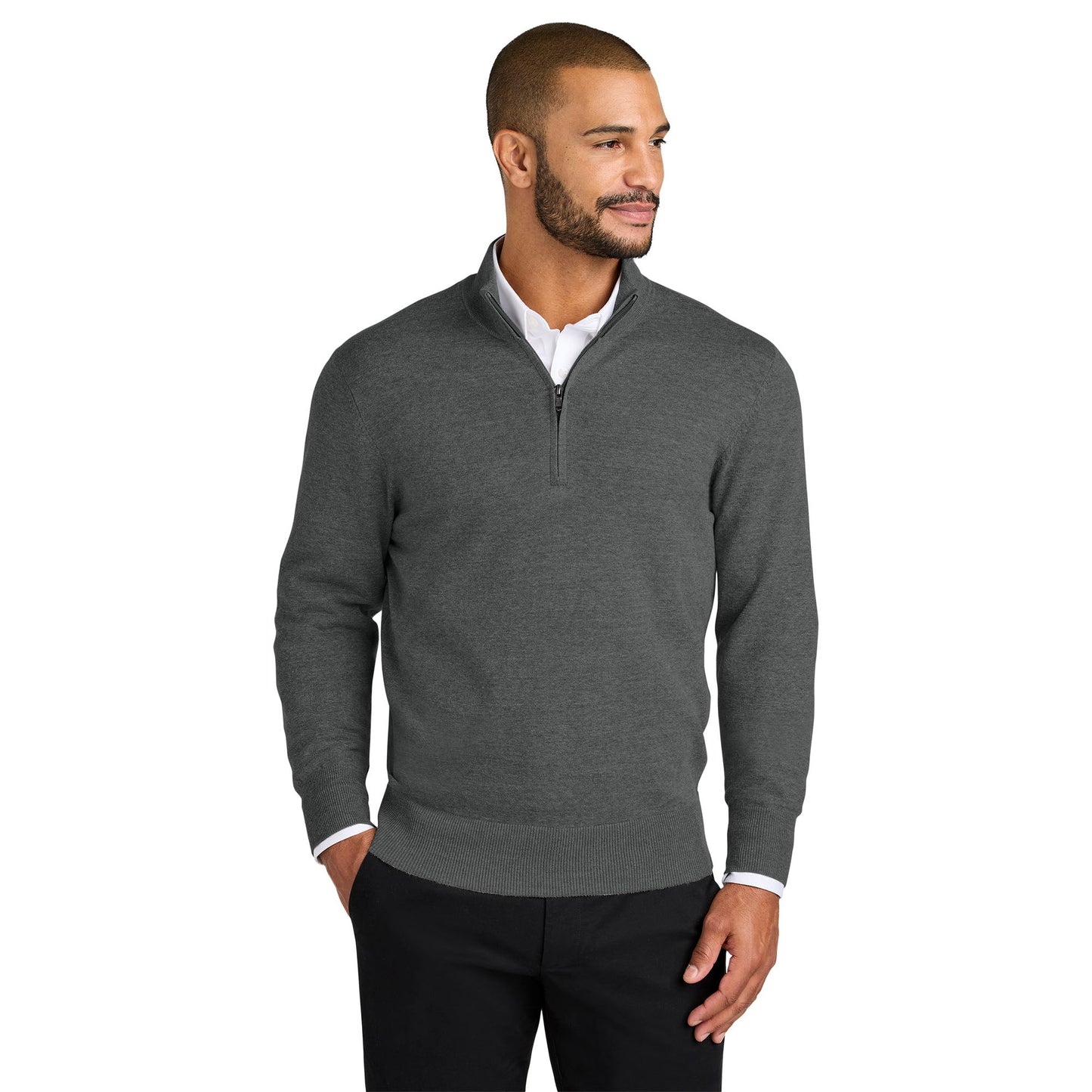 Aegean Blue Sweater - Port Authority - Easy Care
