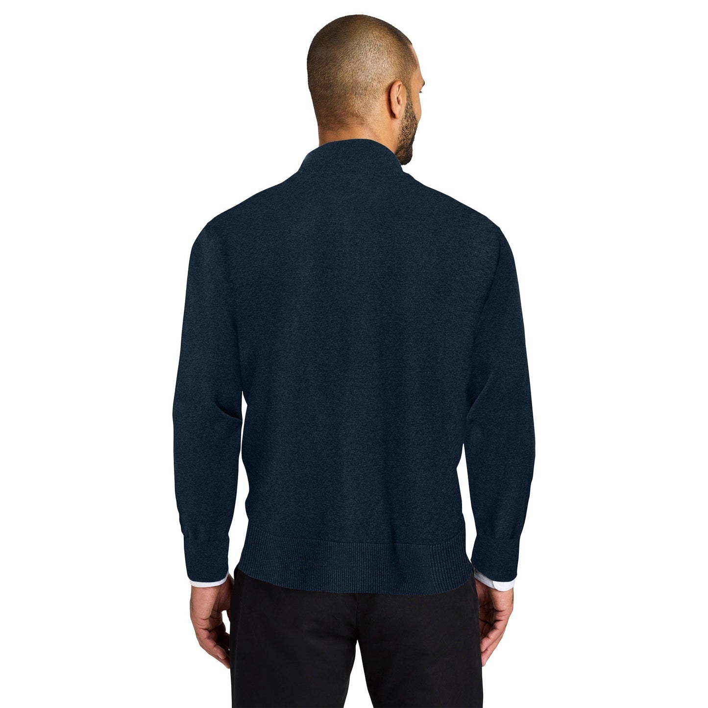 Aegean Blue Sweater - Port Authority - Easy Care