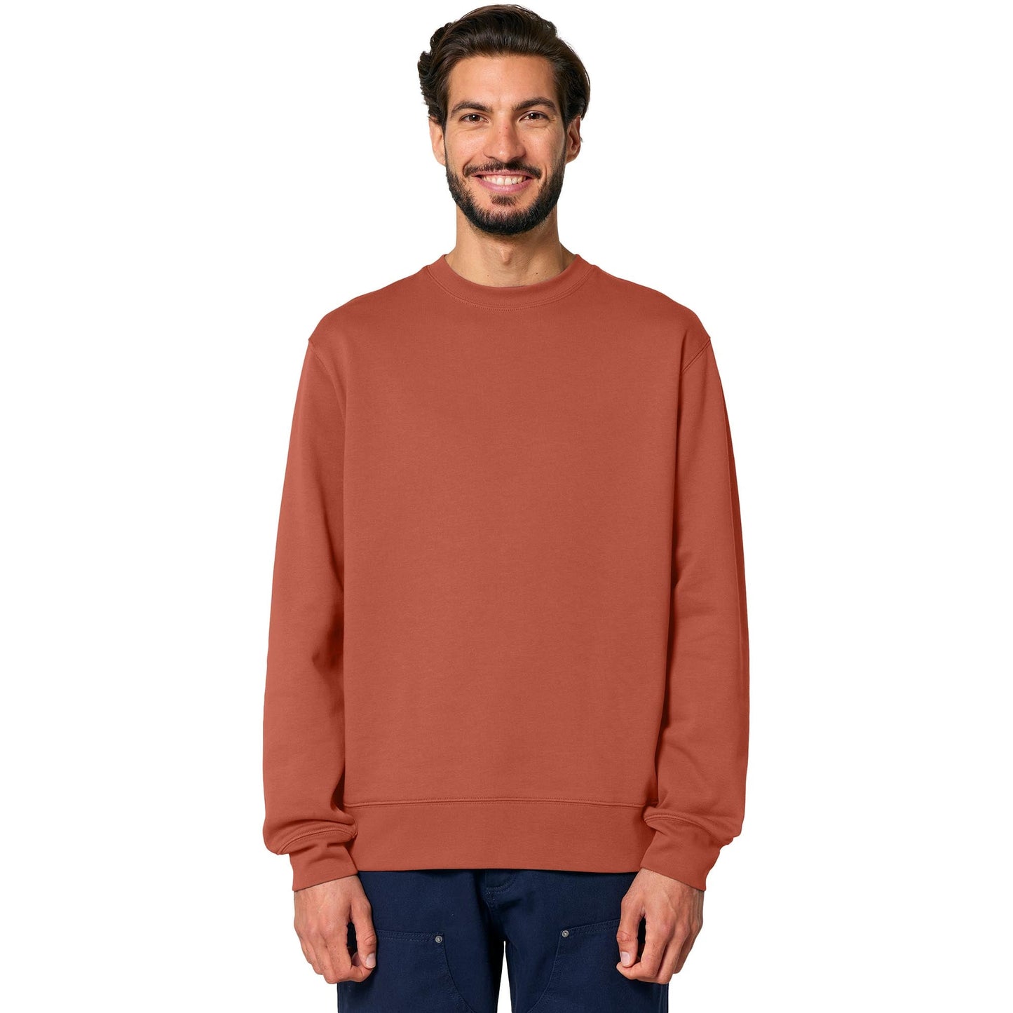 Black Sweatshirts - Stanley/Stella - Cozy Crewneck