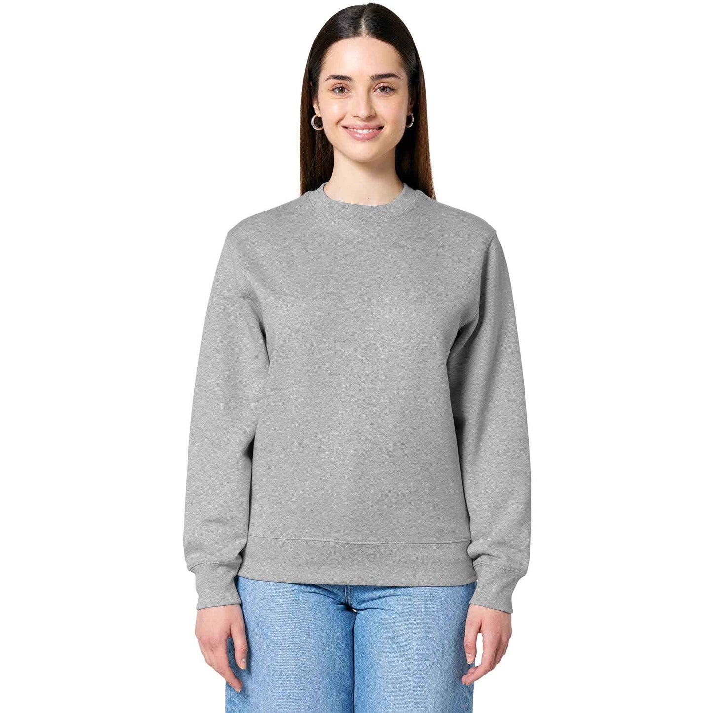 Black Sweatshirts - Stanley/Stella - Cozy Crewneck