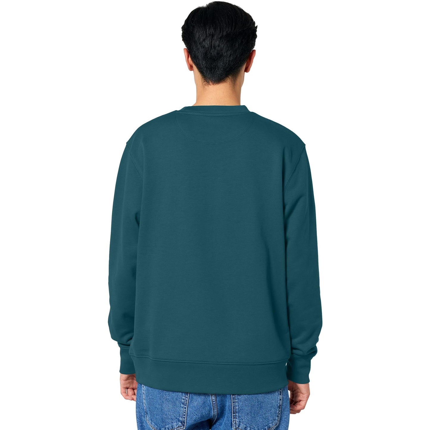 Black Sweatshirts - Stanley/Stella - Cozy Crewneck
