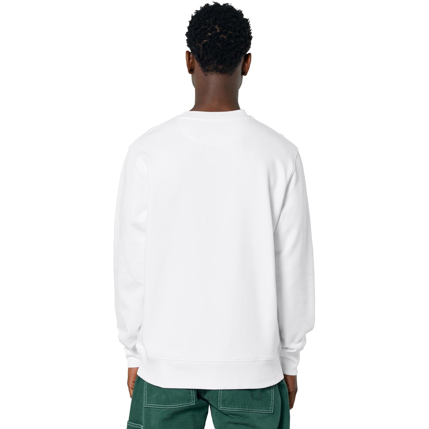 Black Sweatshirts - Stanley/Stella - Cozy Crewneck