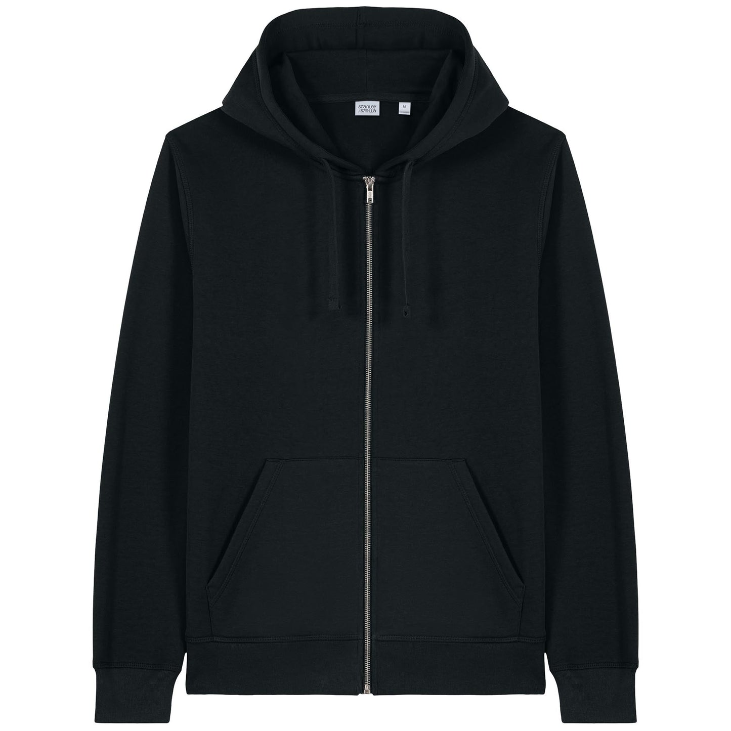 Black Zip Hoodie - Stanley/Stella - Eco-Friendly Style