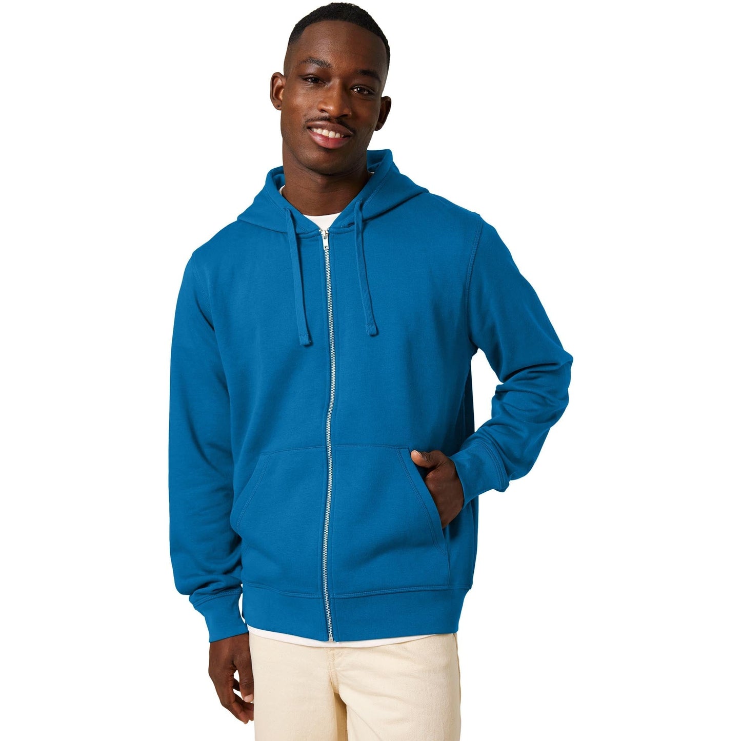 Black Zip Hoodie - Stanley/Stella - Eco-Friendly Style