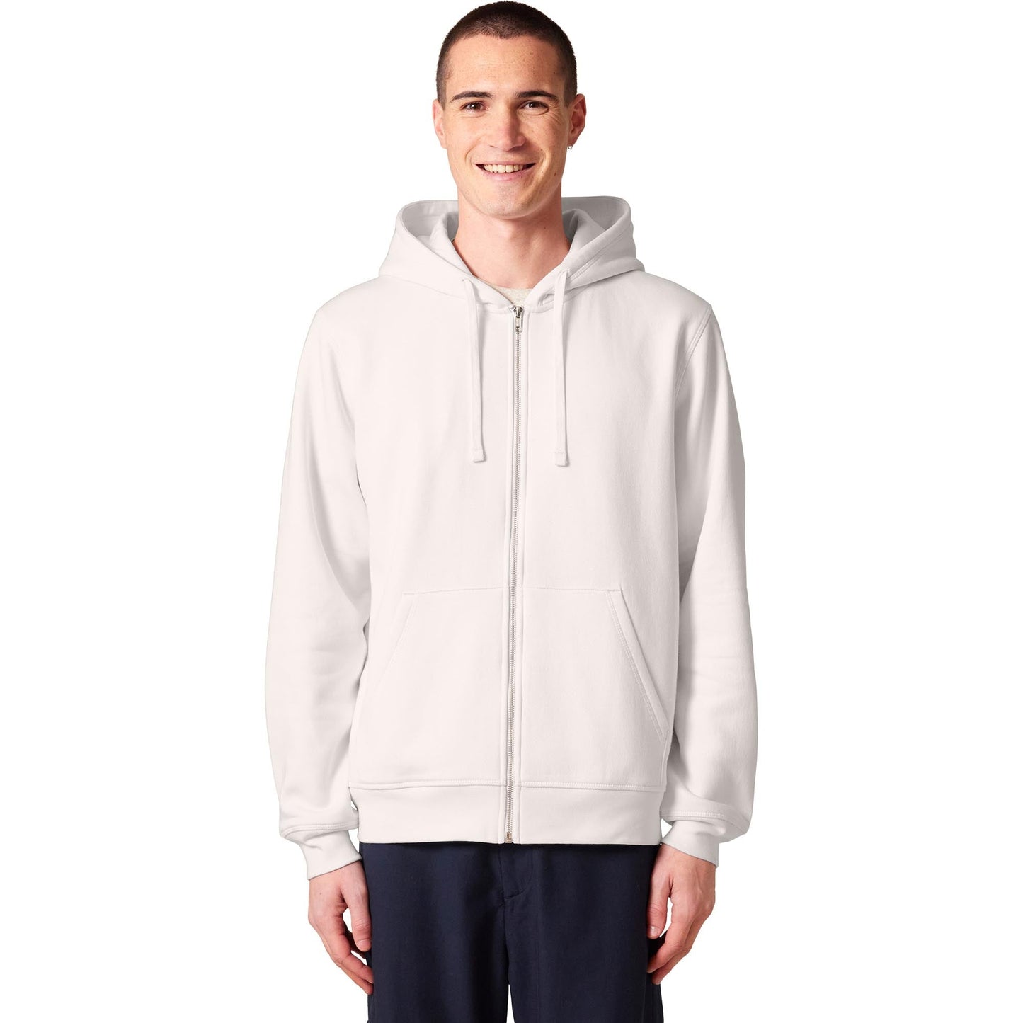 Black Zip Hoodie - Stanley/Stella - Eco-Friendly Style
