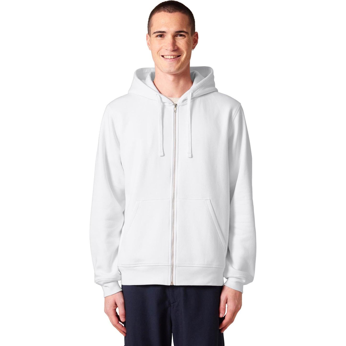 Black Zip Hoodie - Stanley/Stella - Eco-Friendly Style