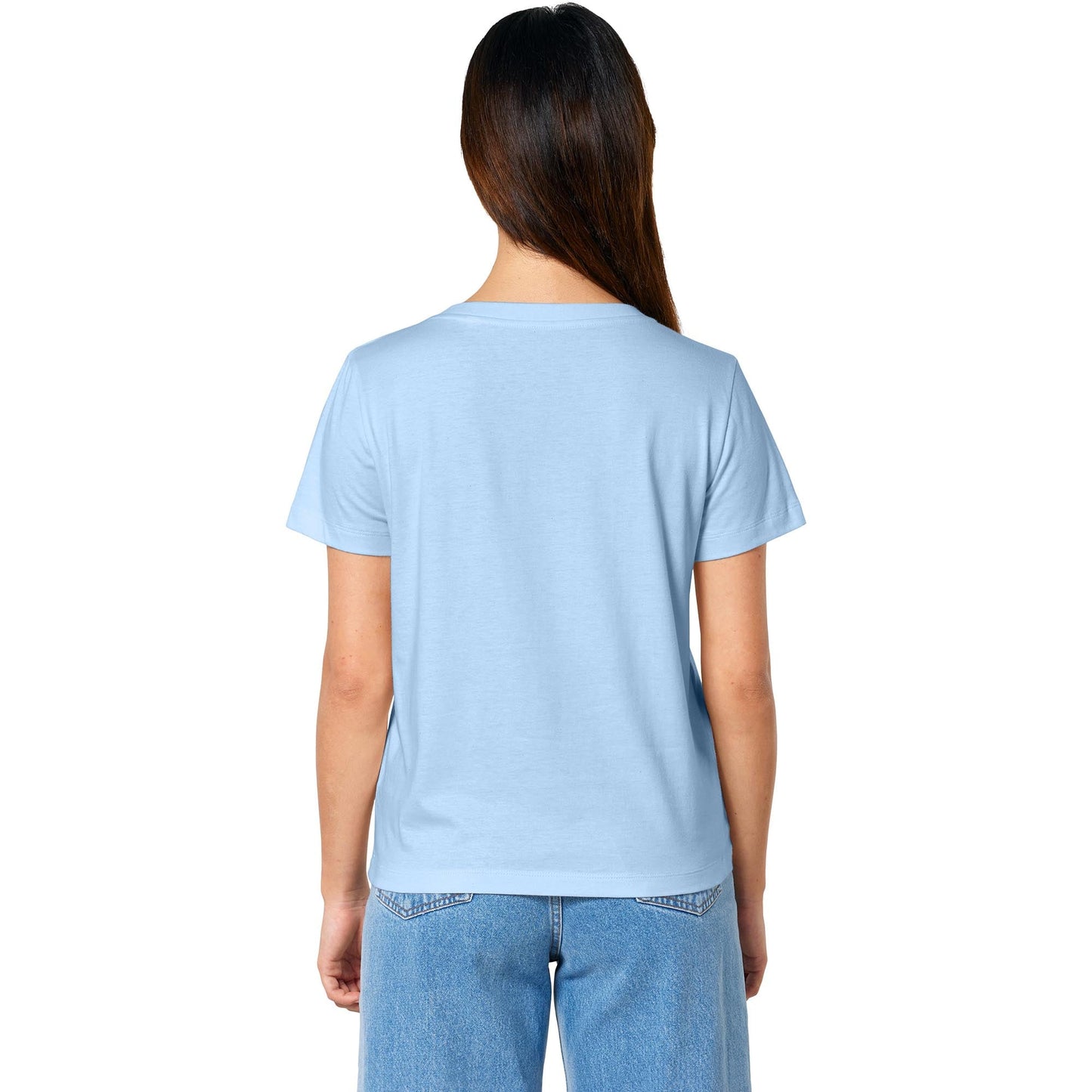 Black V-Neck Tee - Stanley/Stella - Organic Cotton