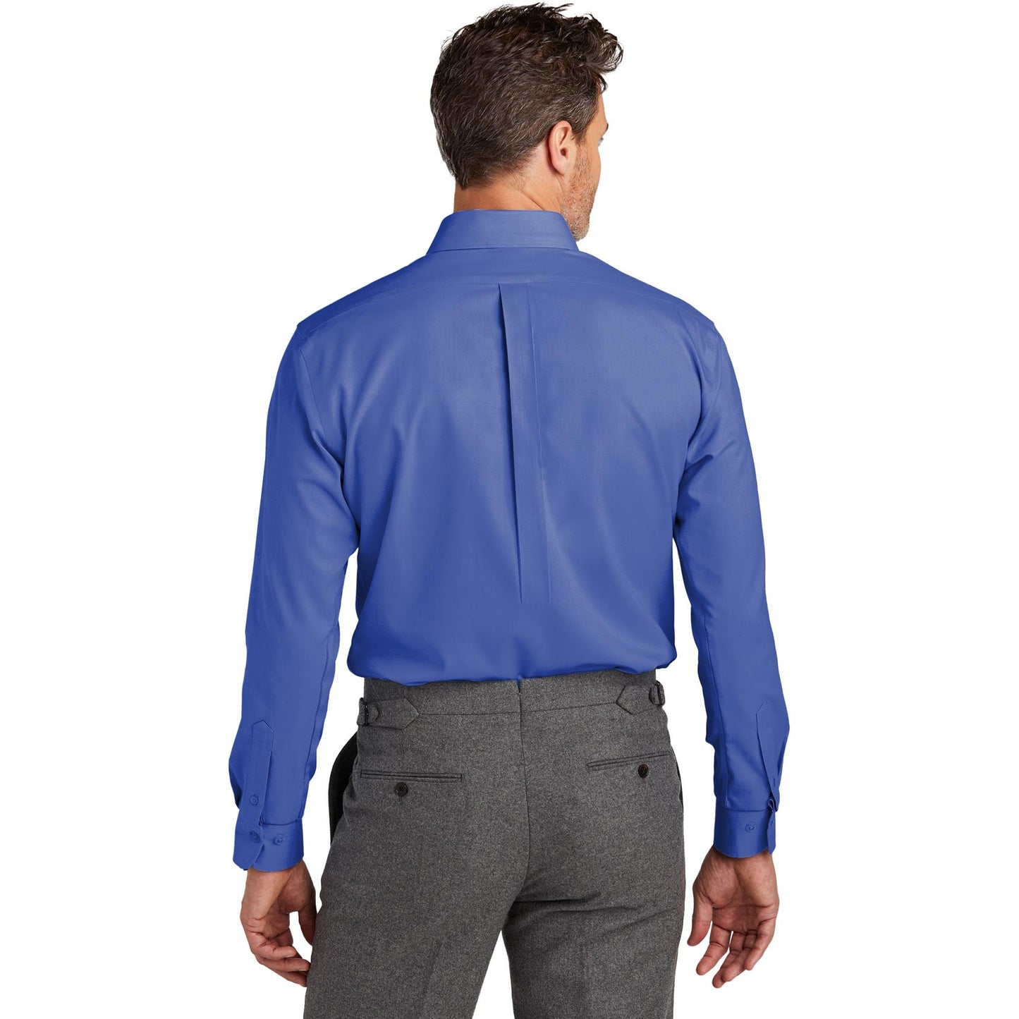 Deep Black Button Up Shirt - Brooks Brothers - Wrinkle-Free