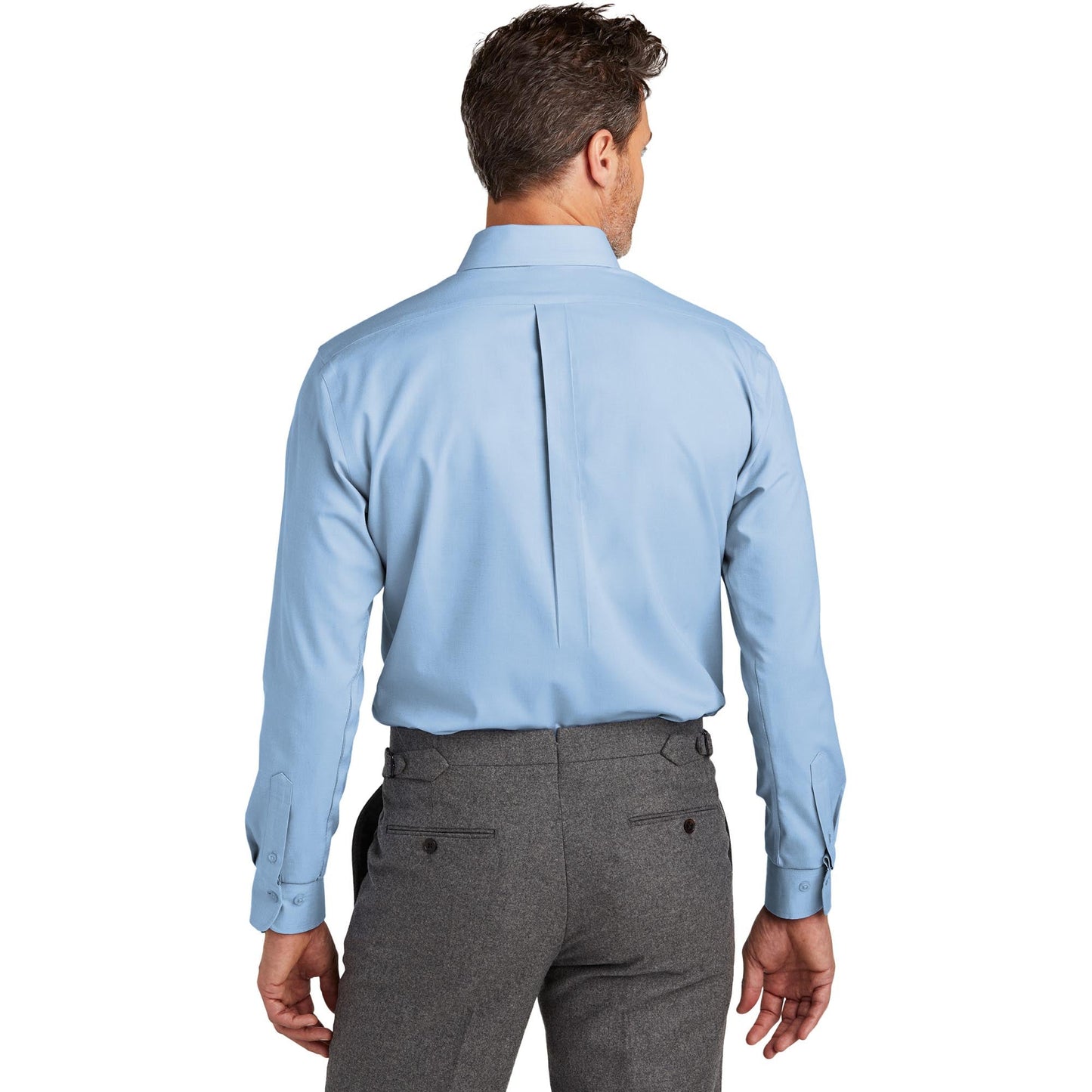 Deep Black Button Up Shirt - Brooks Brothers - Wrinkle-Free