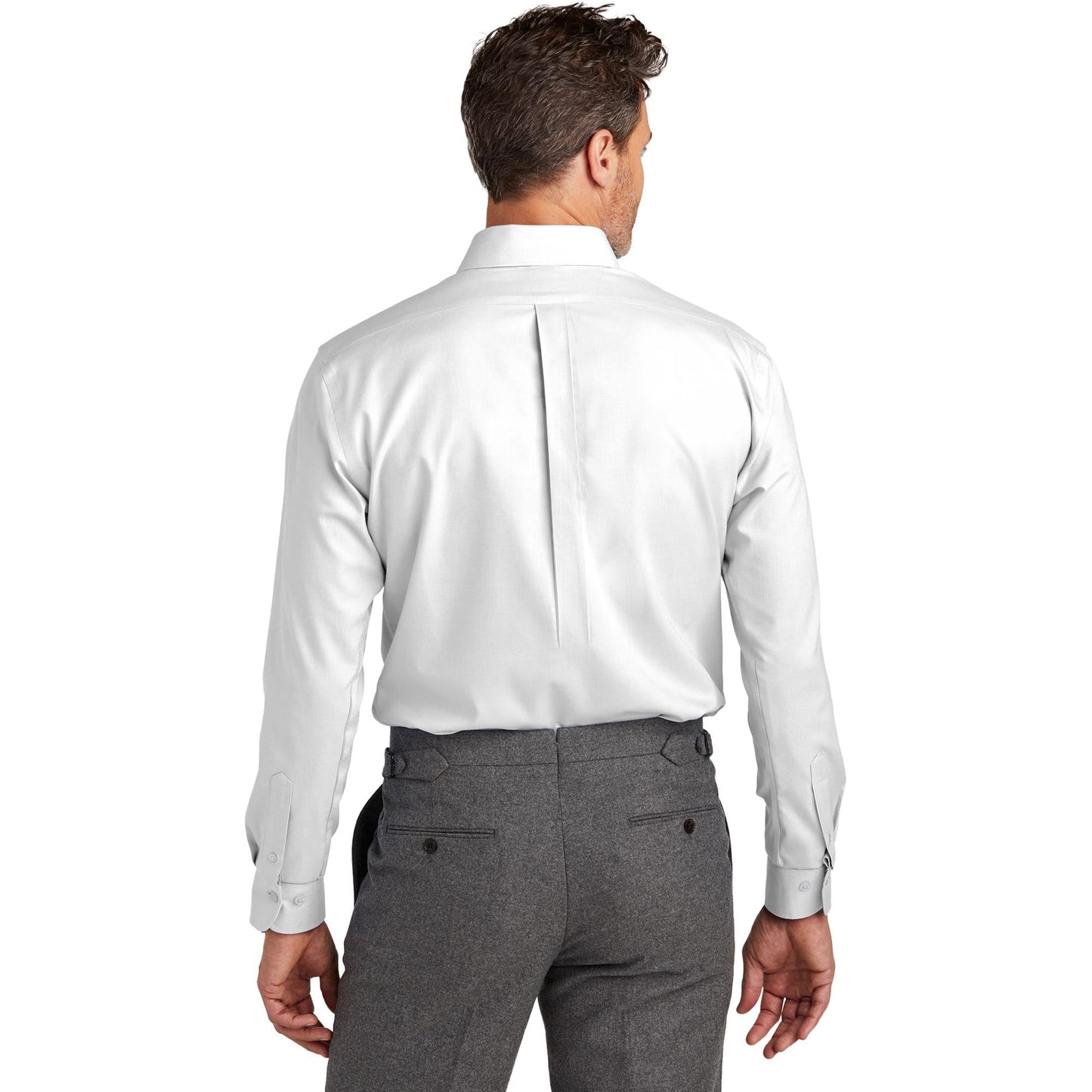 Deep Black Button Up Shirt - Brooks Brothers - Wrinkle-Free