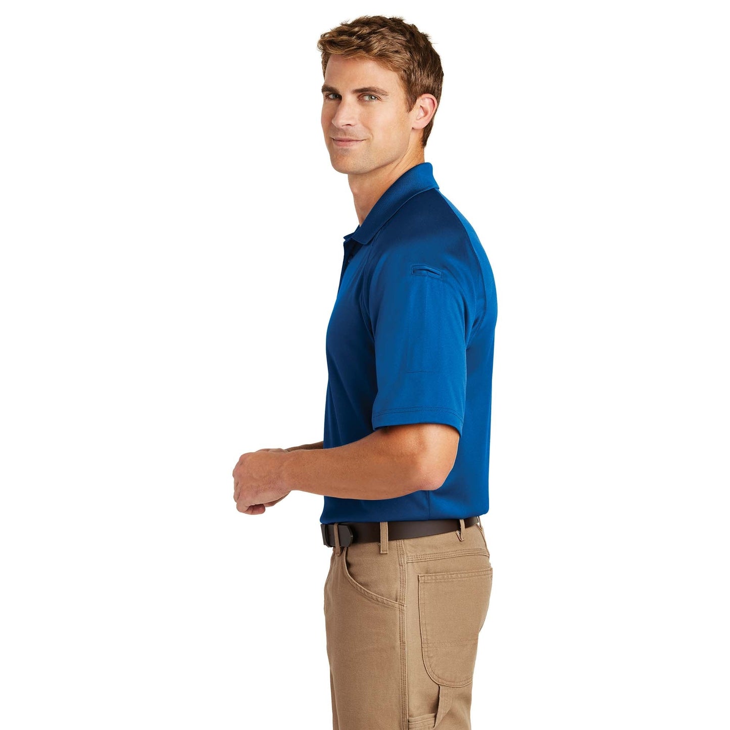 Black Tactical Polo - Cornerstone - Snag-Proof Quality
