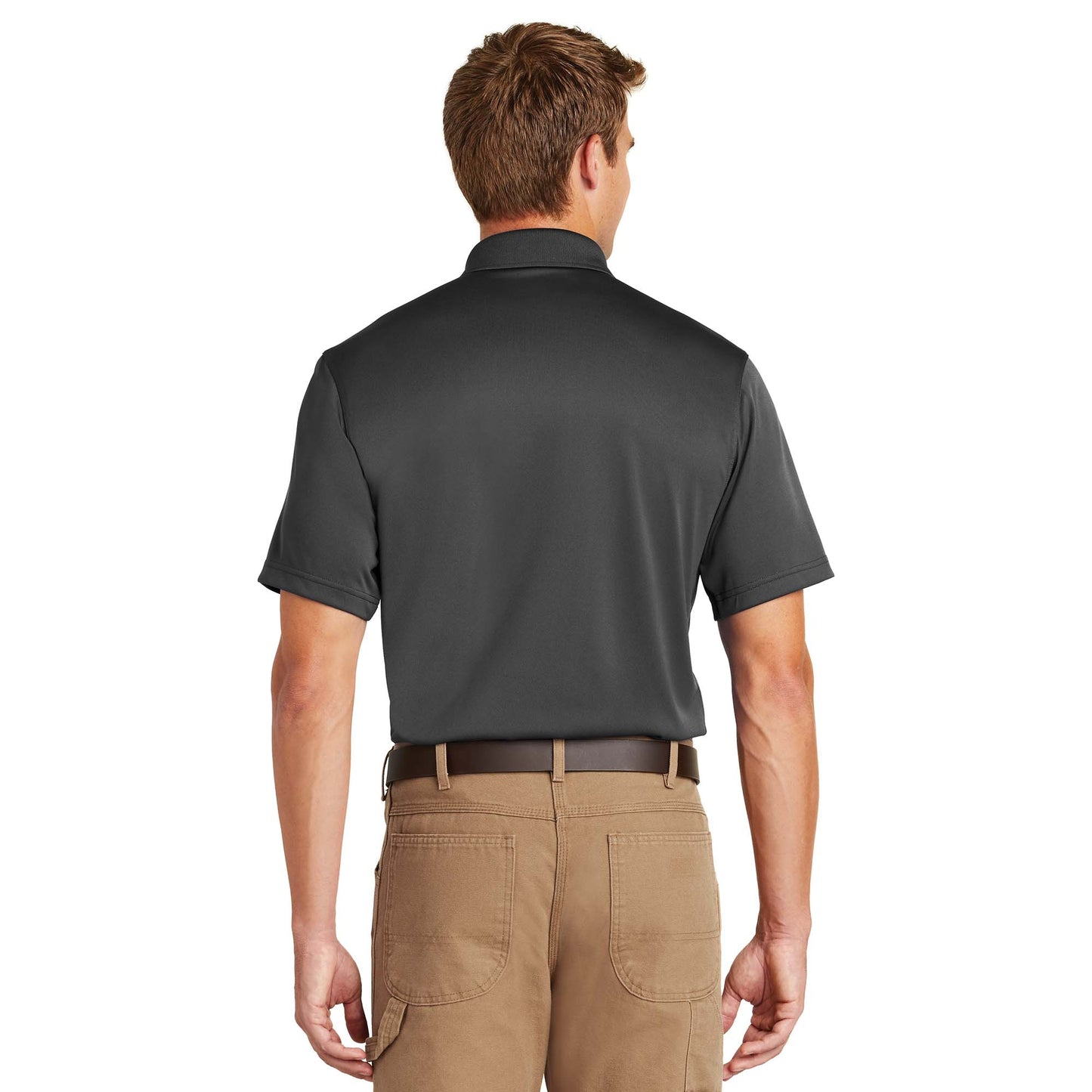 Black Polo Shirt - Cornerstone - Snag-Proof Polyester