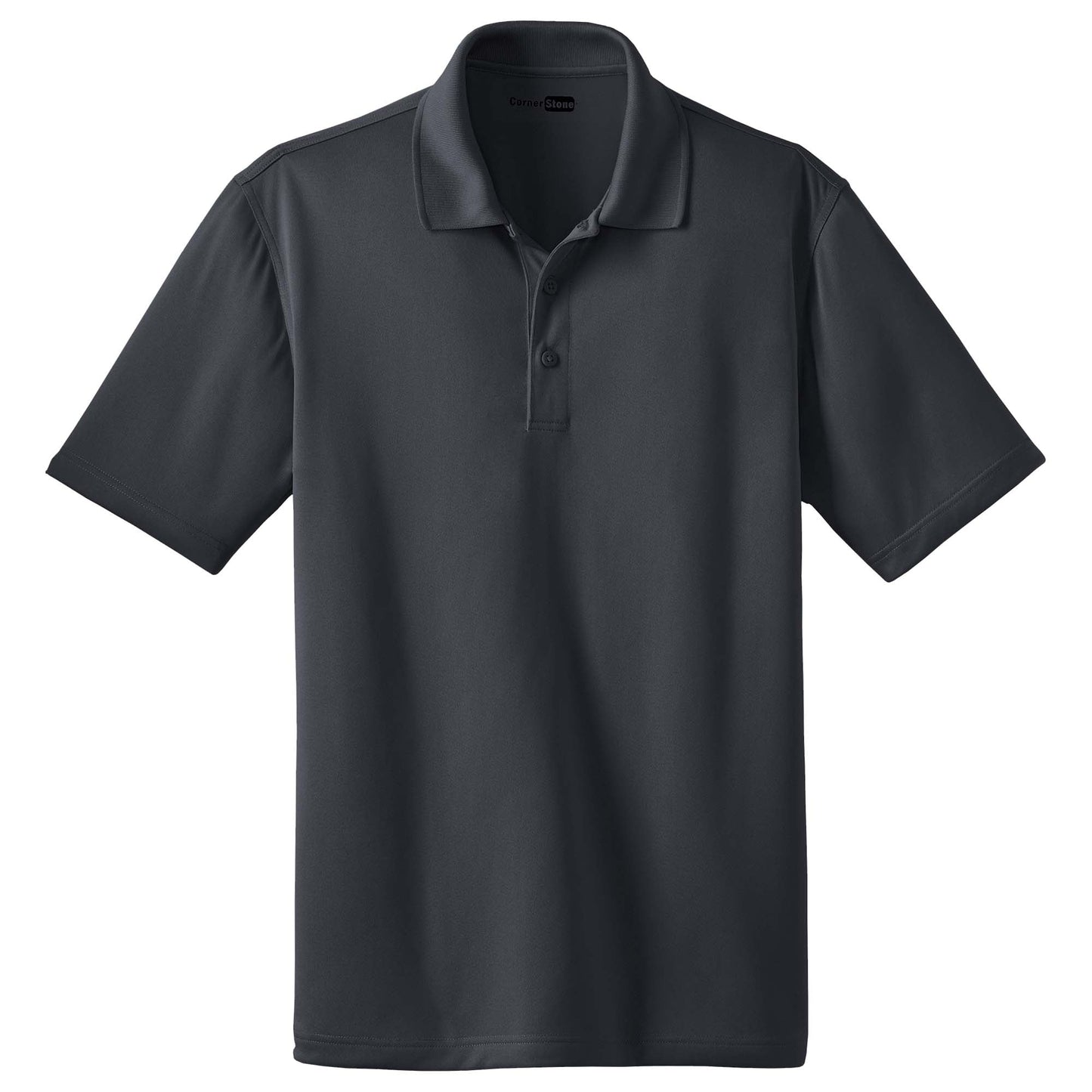 Black Polo Shirt - Cornerstone - Snag-Proof Polyester