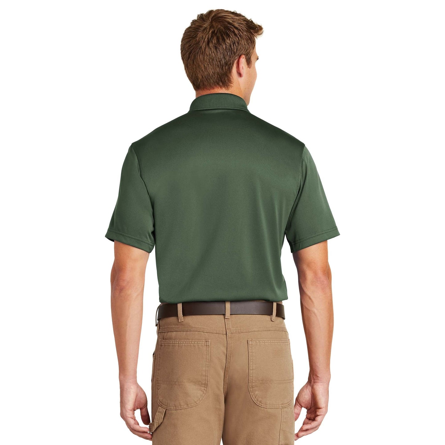 Black Polo Shirt - Cornerstone - Snag-Proof Polyester