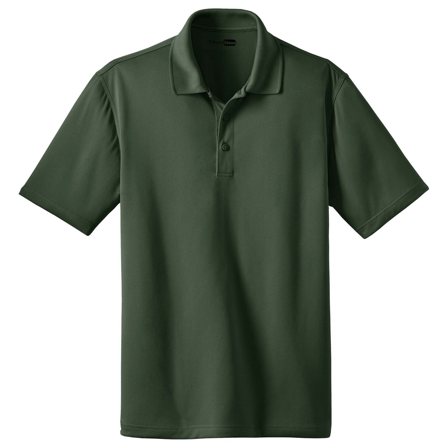 Black Polo Shirt - Cornerstone - Snag-Proof Polyester
