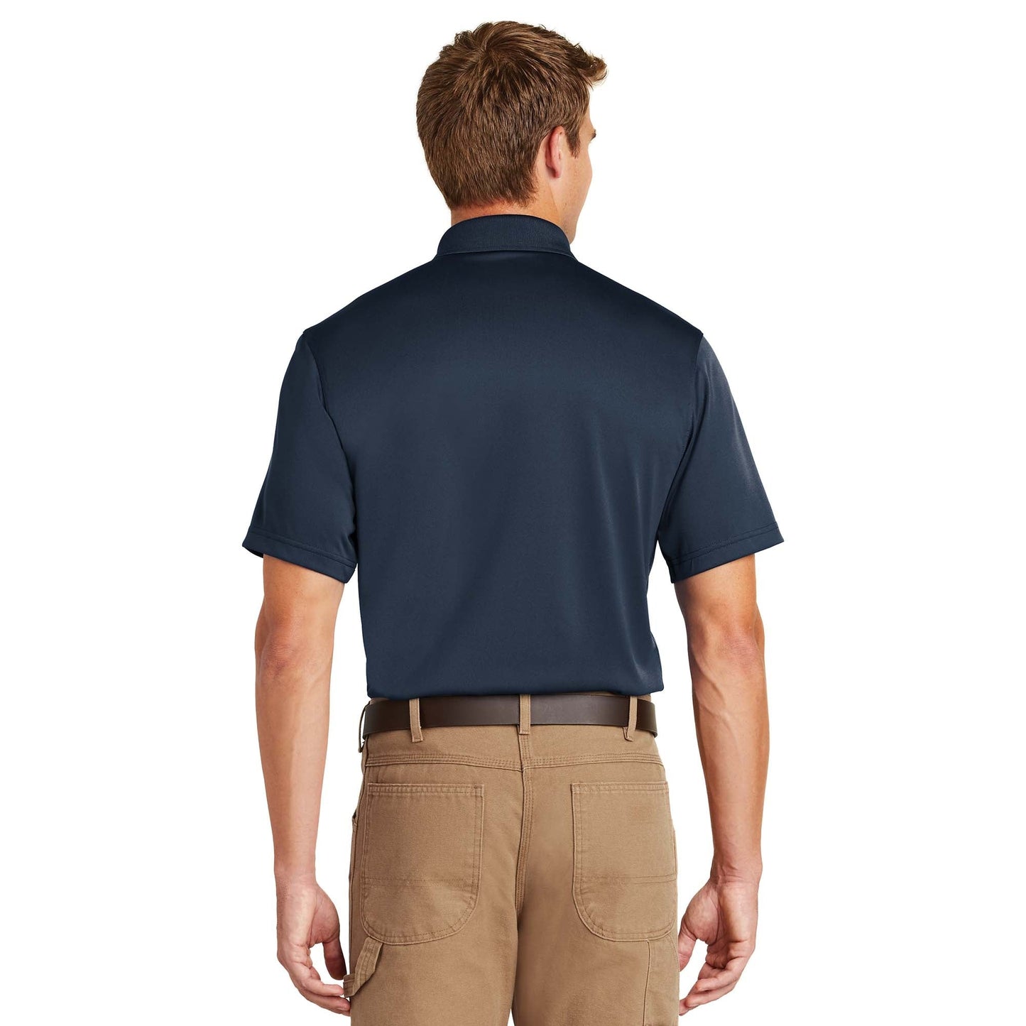 Black Polo Shirt - Cornerstone - Snag-Proof Polyester