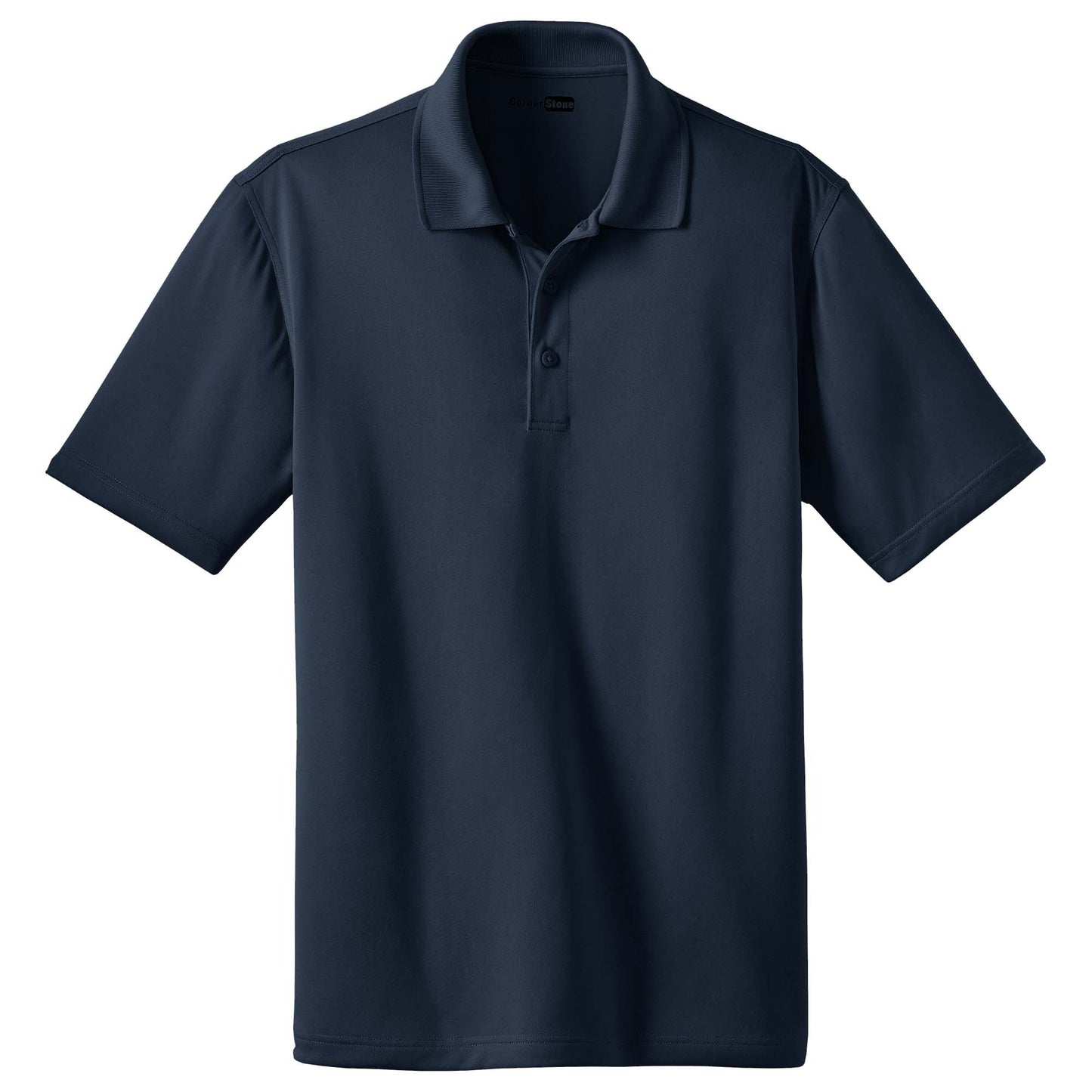 Black Polo Shirt - Cornerstone - Snag-Proof Polyester