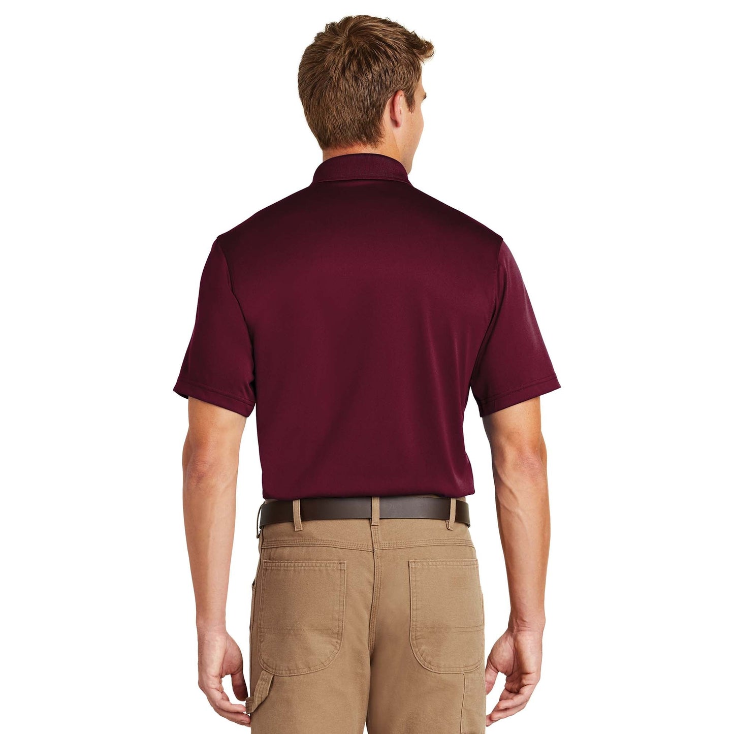 Black Polo Shirt - Cornerstone - Snag-Proof Polyester