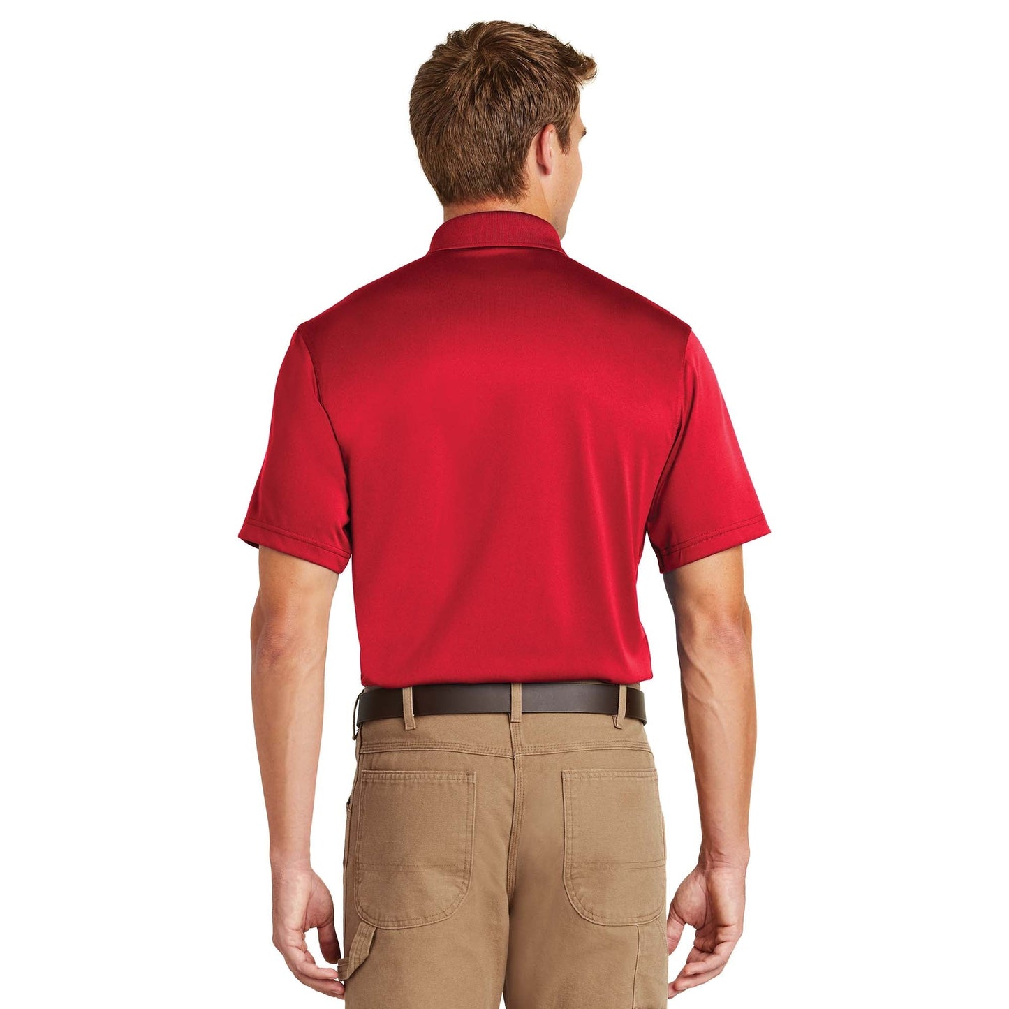 Black Polo Shirt - Cornerstone - Snag-Proof Polyester