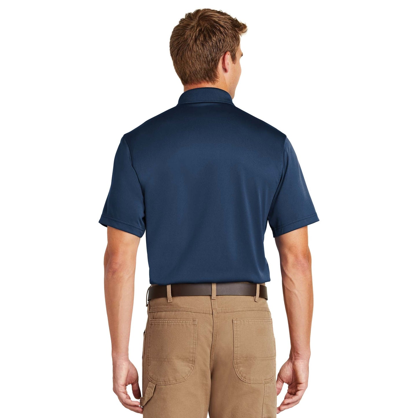 Black Polo Shirt - Cornerstone - Snag-Proof Polyester