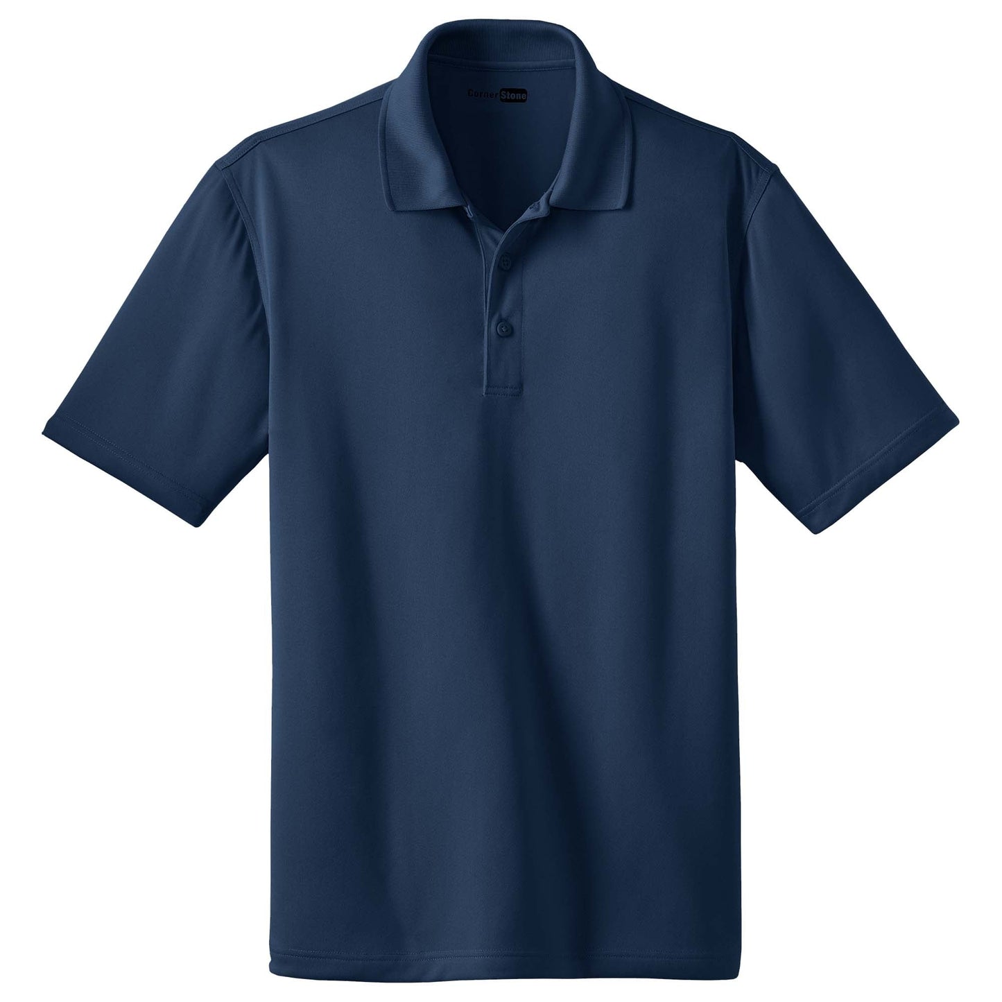 Black Polo Shirt - Cornerstone - Snag-Proof Polyester
