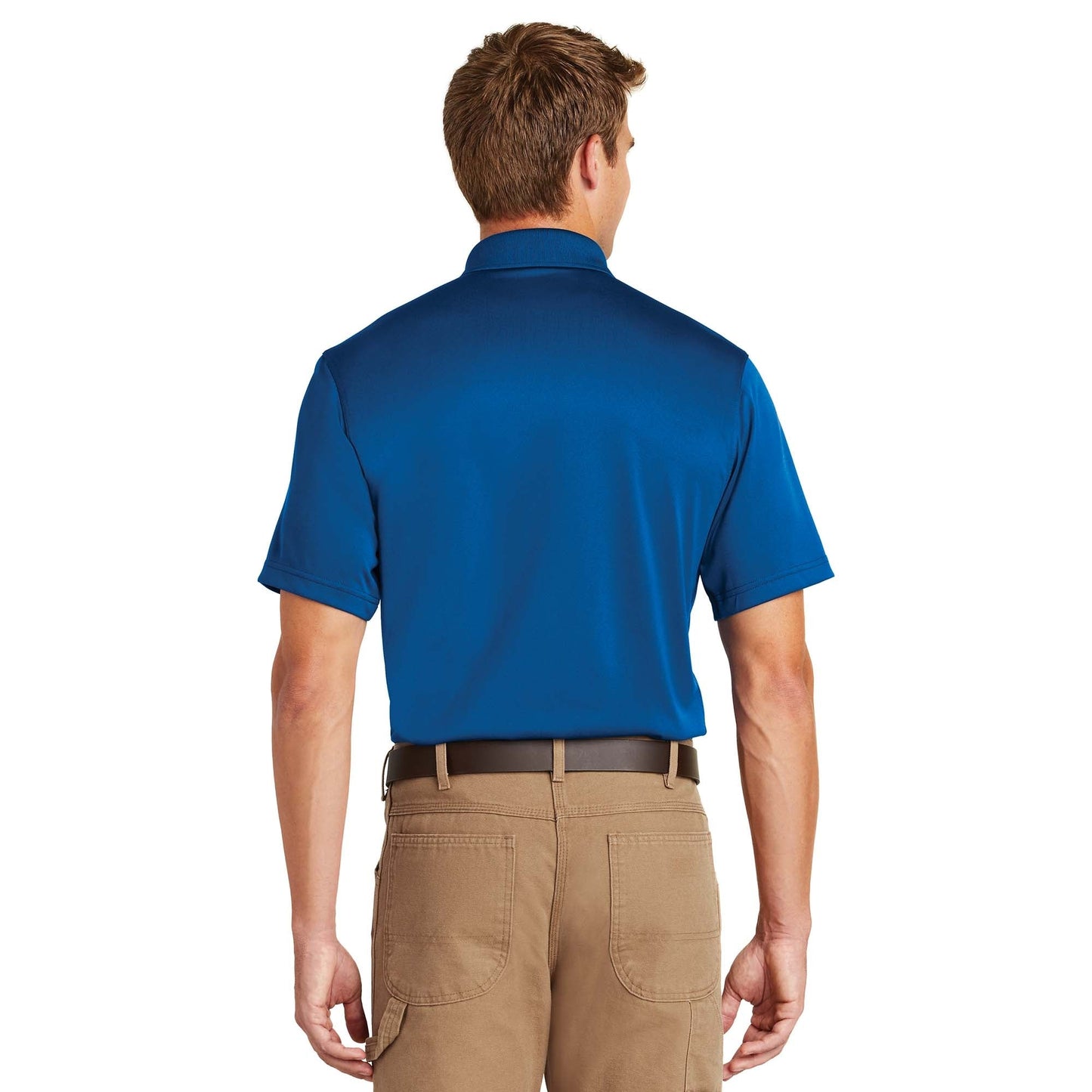 Black Polo Shirt - Cornerstone - Snag-Proof Polyester
