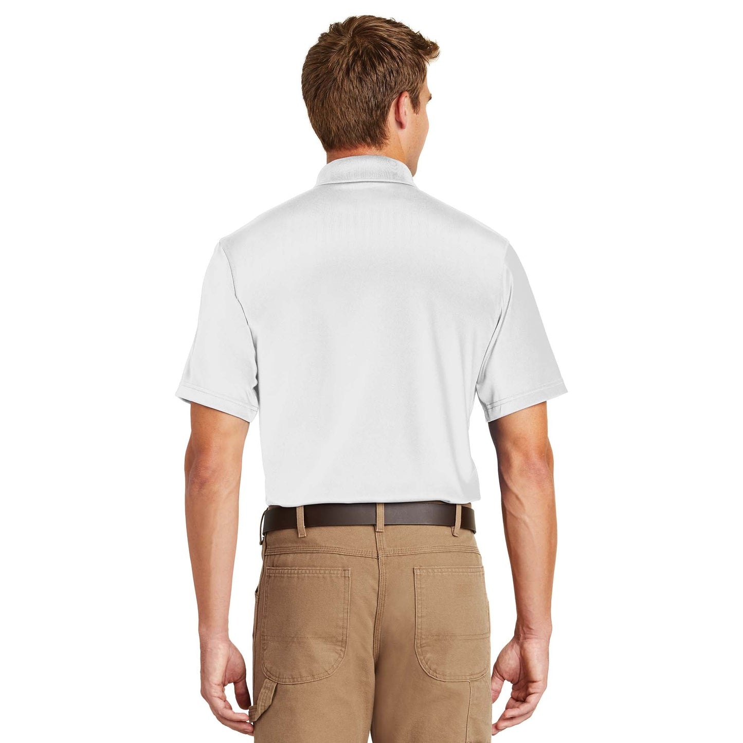 Black Polo Shirt - Cornerstone - Snag-Proof Polyester
