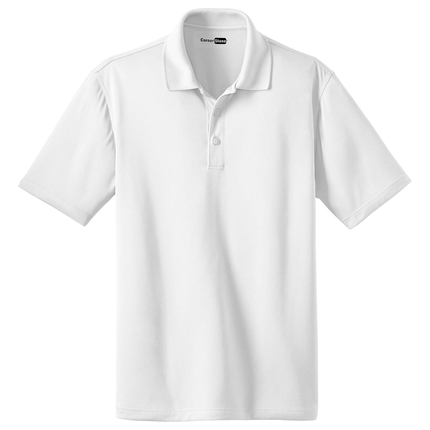 Black Polo Shirt - Cornerstone - Snag-Proof Polyester
