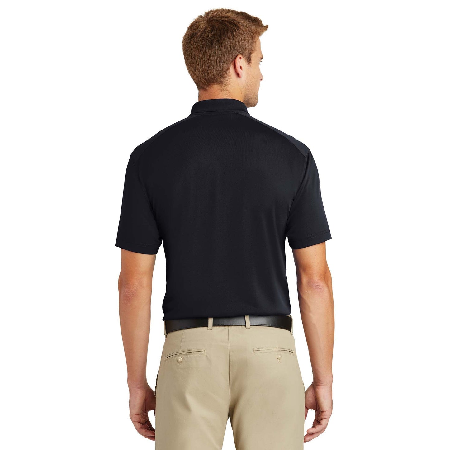 Black Polo Shirts - Cornerstone - Snag-Free Material