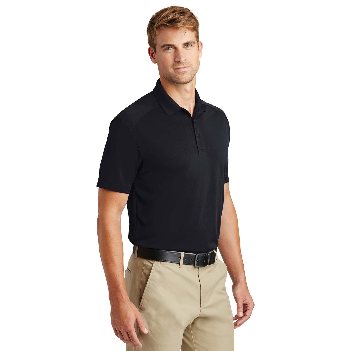 Black Polo Shirts - Cornerstone - Snag-Free Material