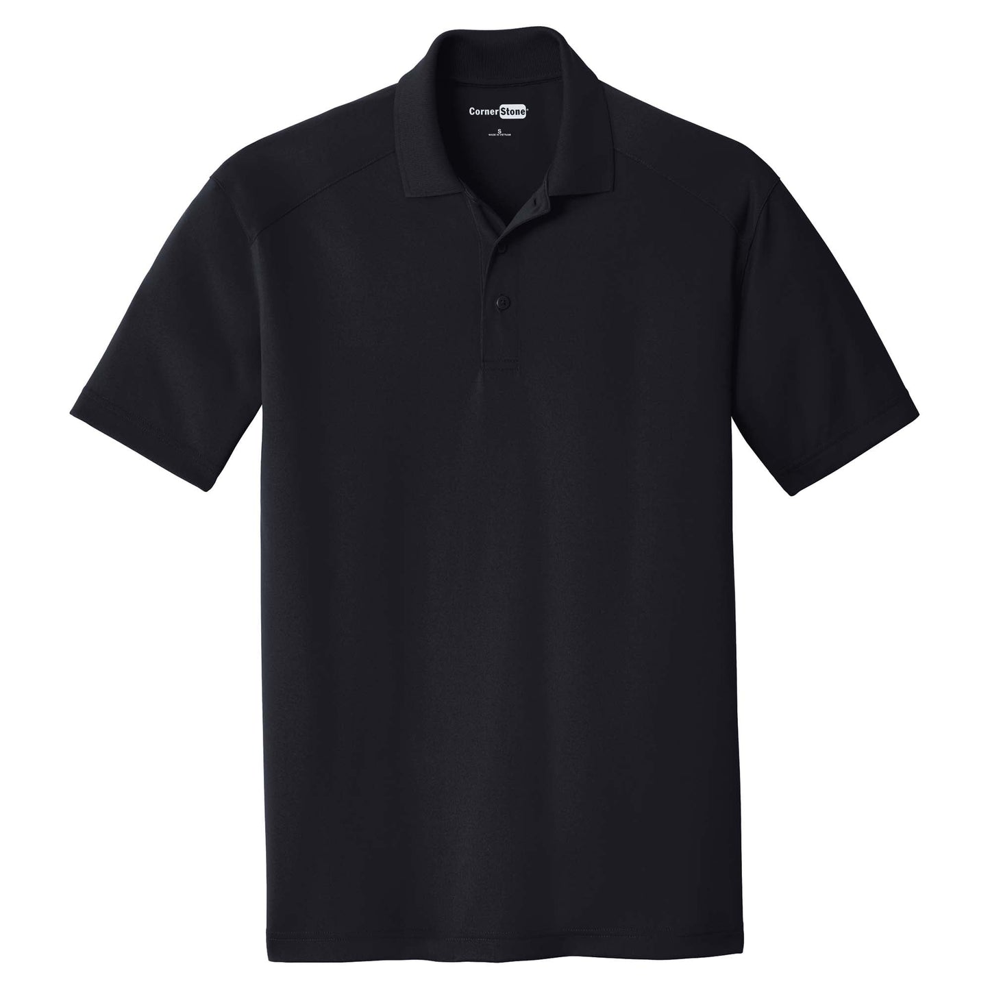 Black Polo Shirts - Cornerstone - Snag-Free Material