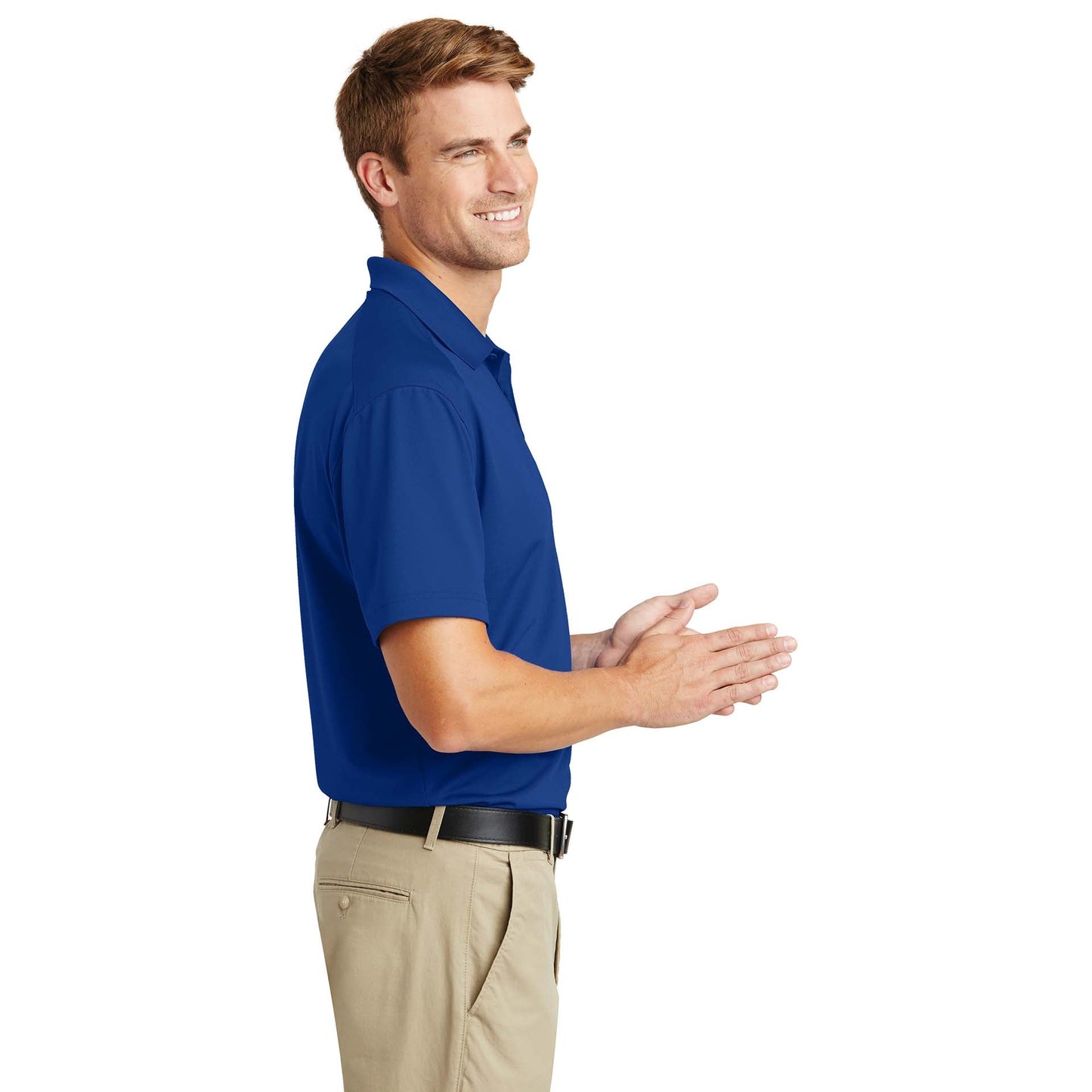 Black Polo Shirts - Cornerstone - Snag-Free Material