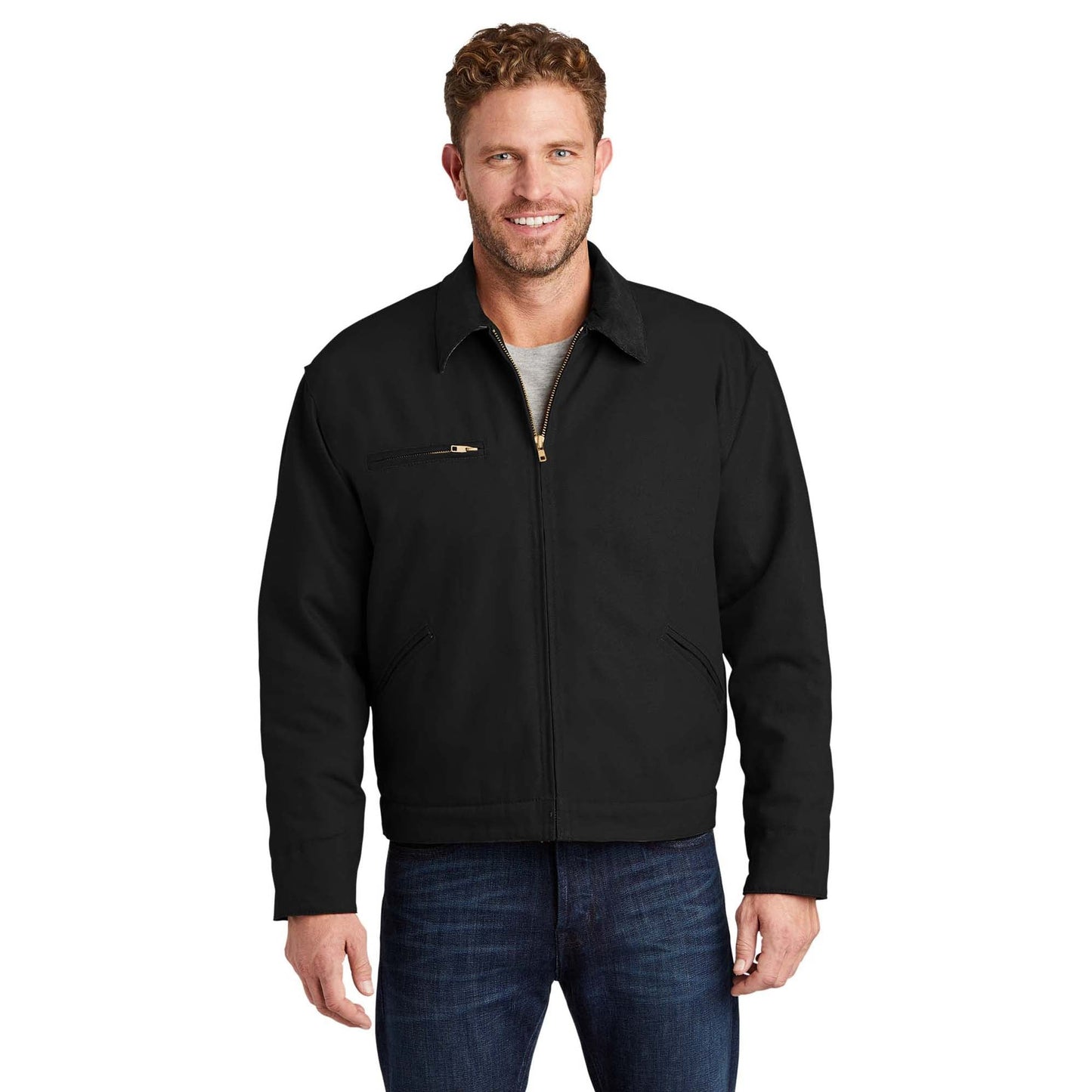 Black Jackets - Cornerstone - Durable Duck Cloth - Work Wear