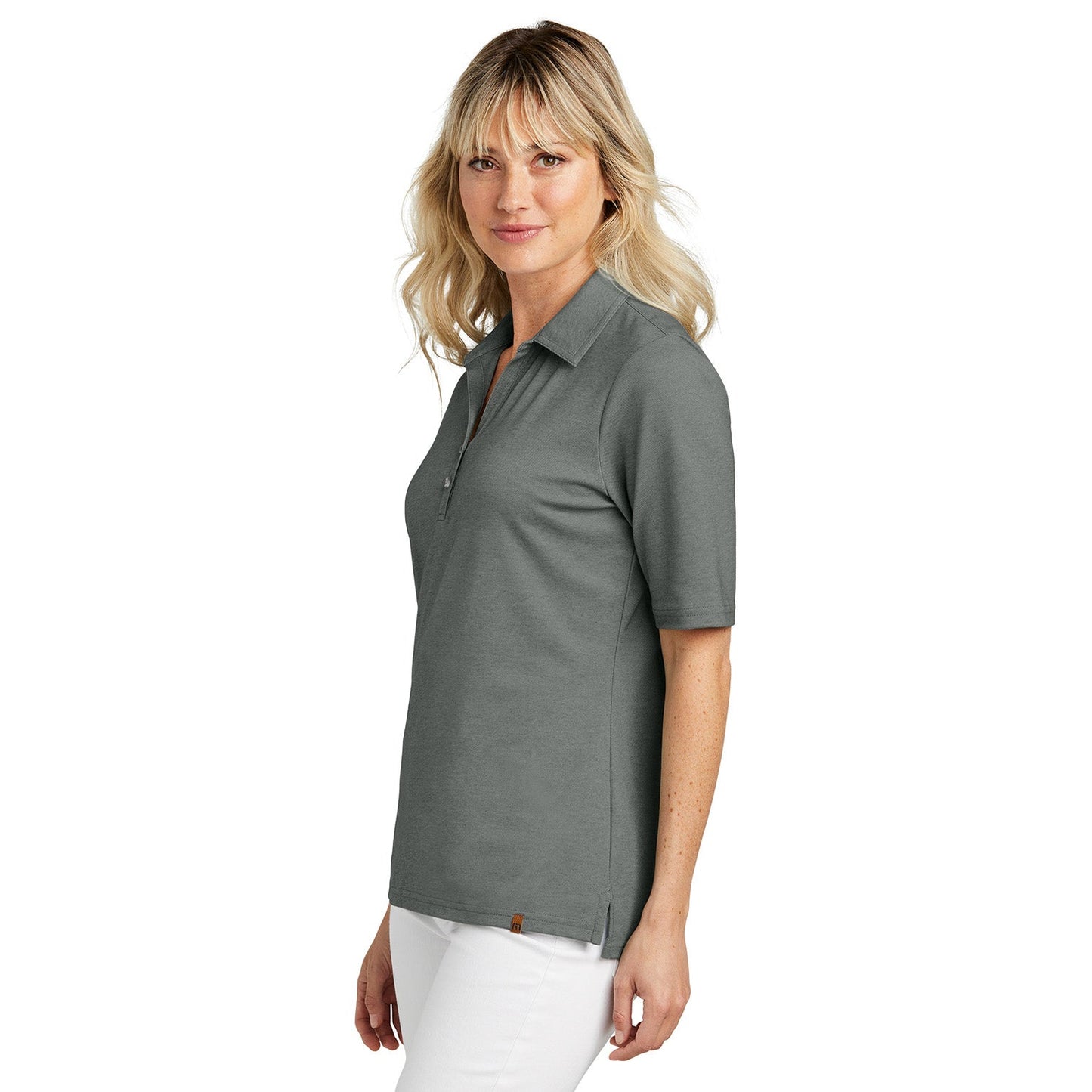 Black Heather Polo Shirt - TravisMathew - Stylish Comfort