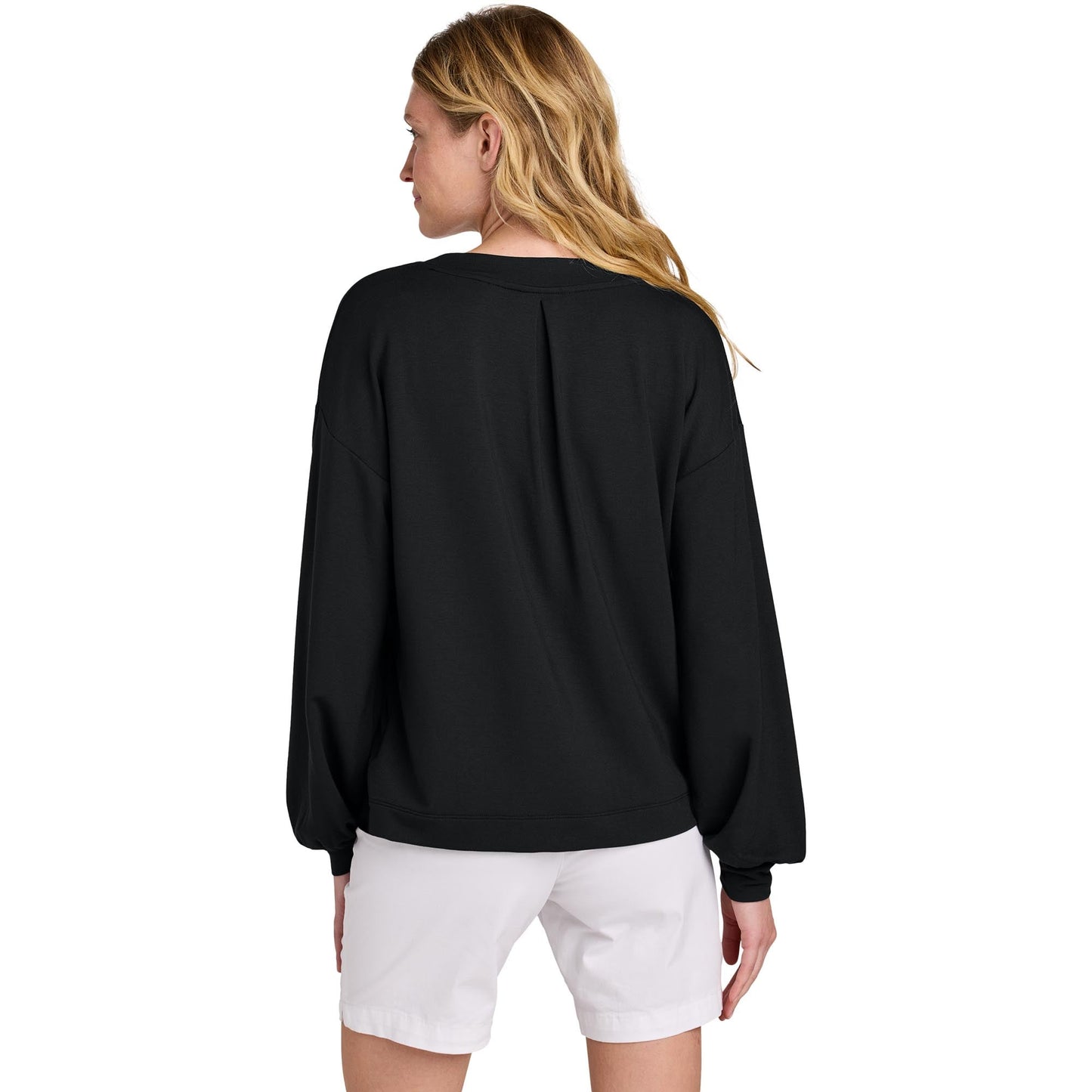 Black Sweatshirts - TravisMathew - Comfortable V-Neck