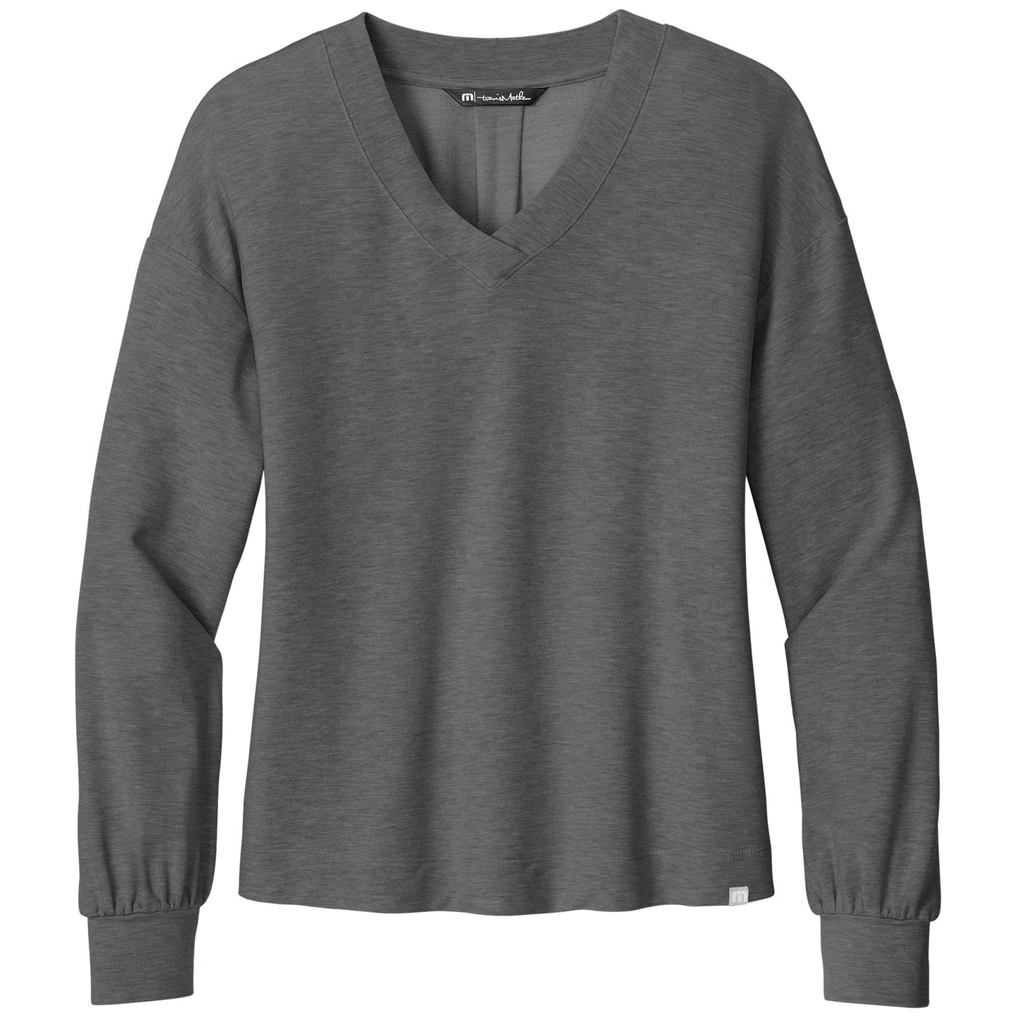 Black Sweatshirts - TravisMathew - Comfortable V-Neck