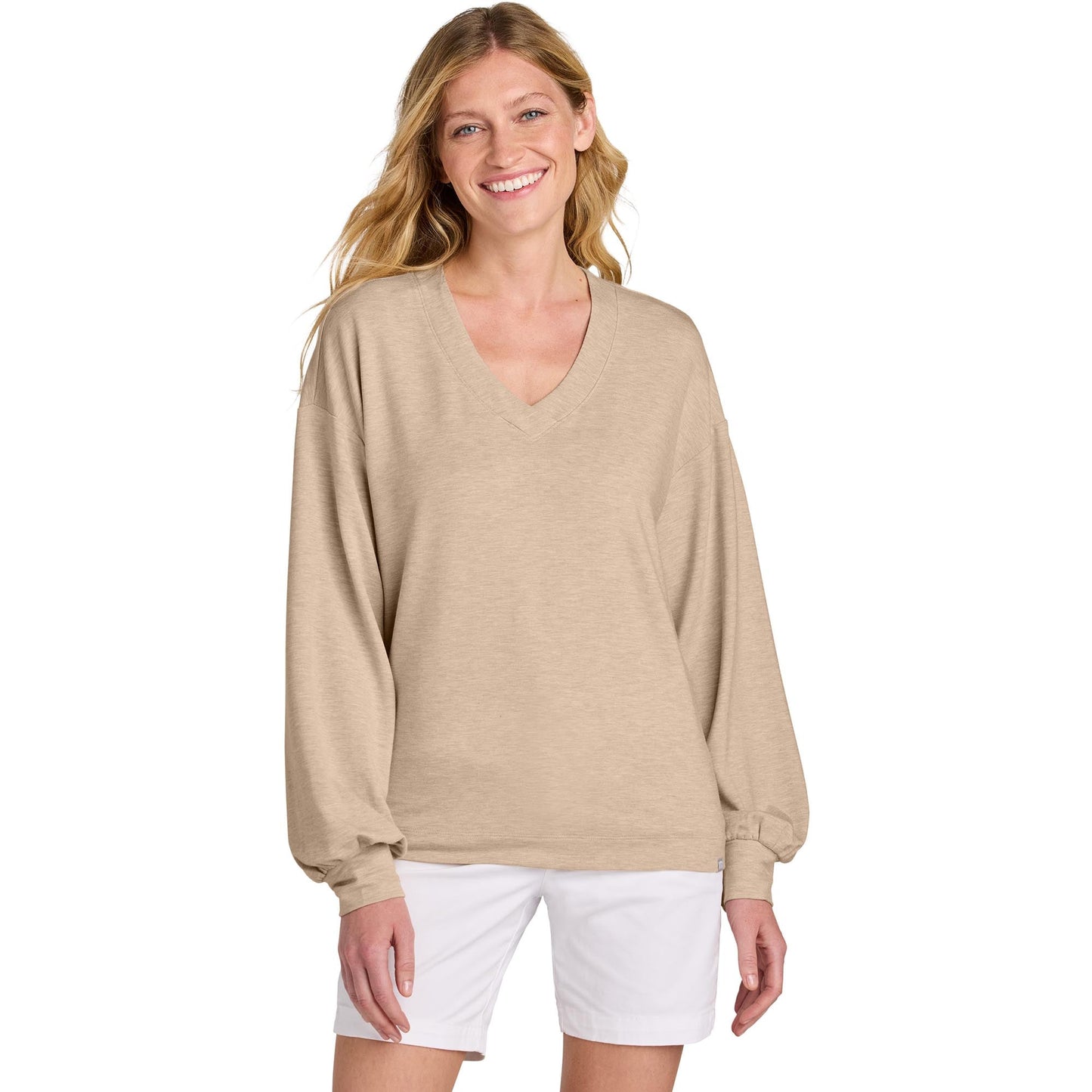 Black Sweatshirts - TravisMathew - Comfortable V-Neck
