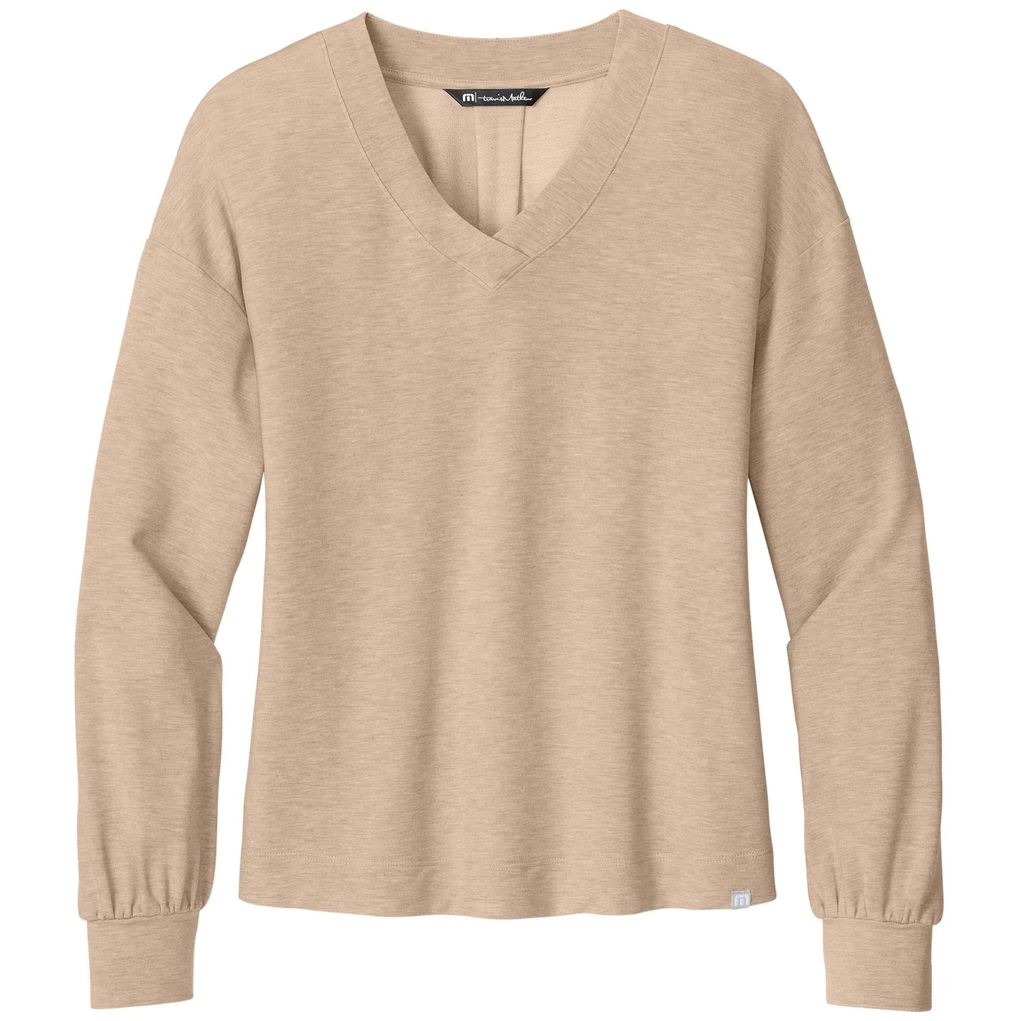 Black Sweatshirts - TravisMathew - Comfortable V-Neck
