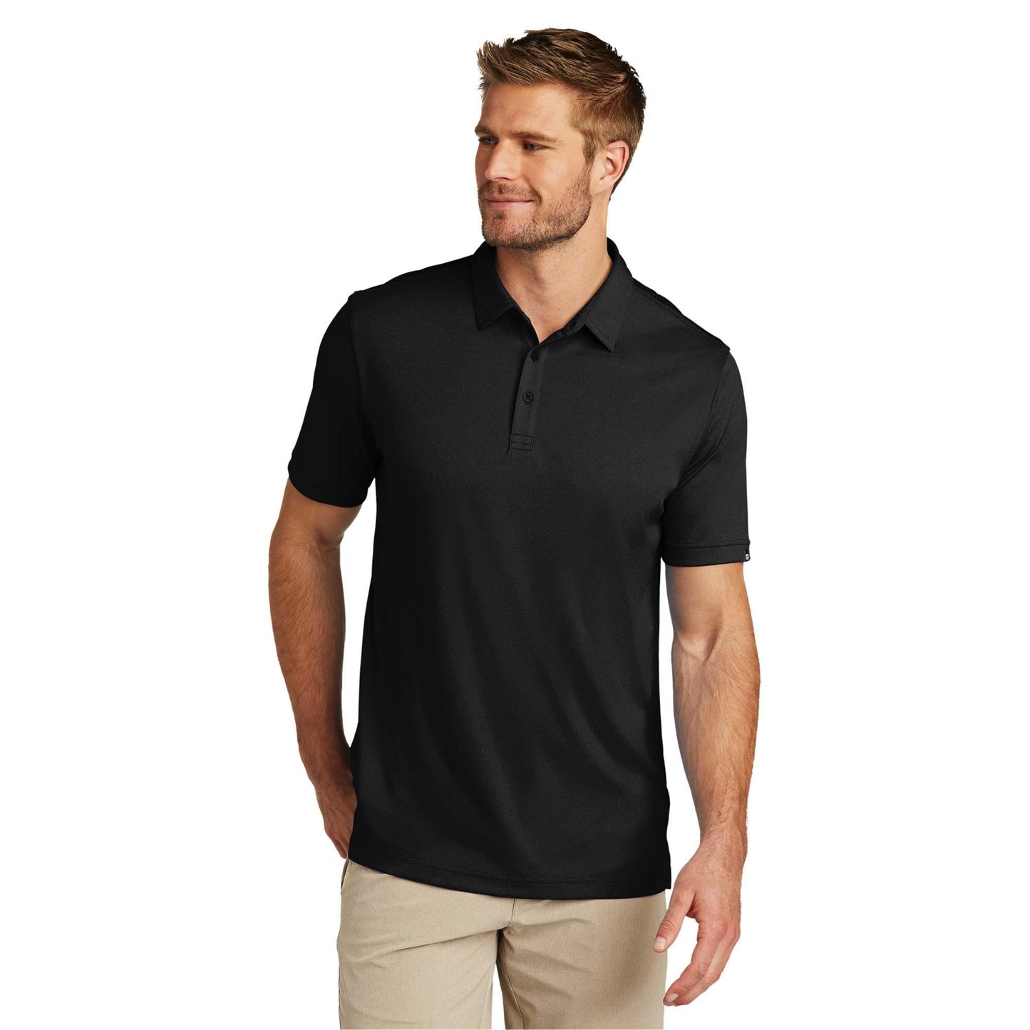 Black Polo Shirts - TravisMathew - Quick-Drying Fabric