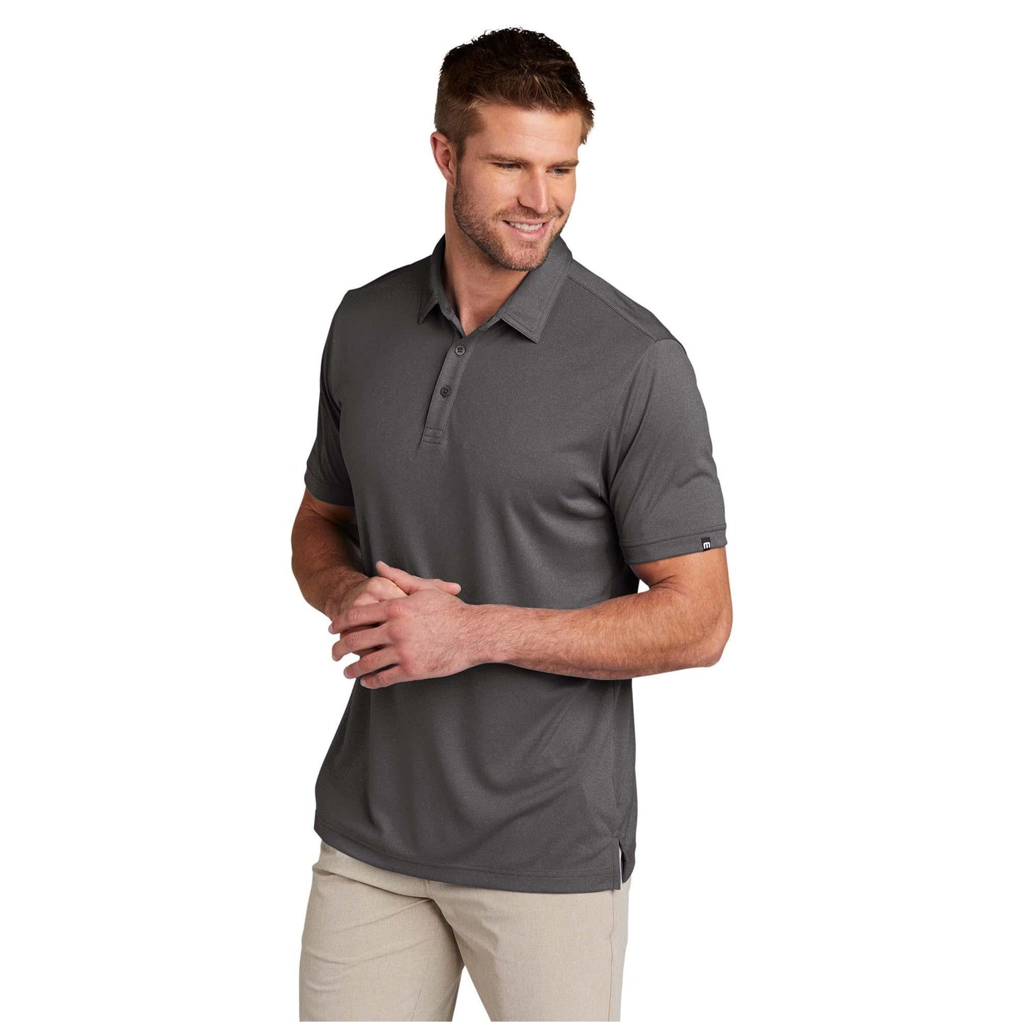 Black Polo Shirts - TravisMathew - Quick-Drying Fabric